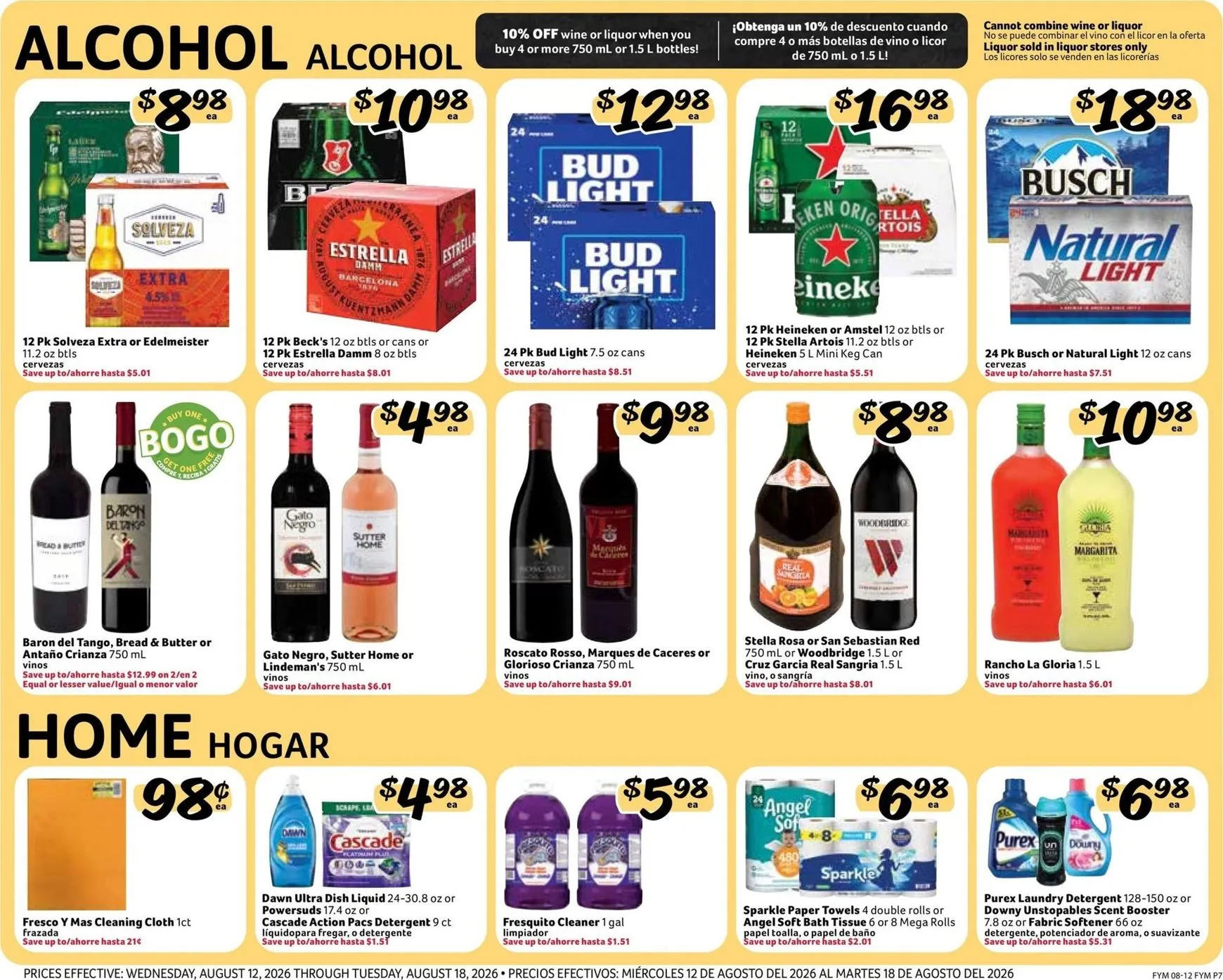 Weekly ad Current Fresco y Más leaflet valid from Wednesday 08/12/2026 to Tuesday 08/18/2026 from August 12 to August 18 2026 - Page 7