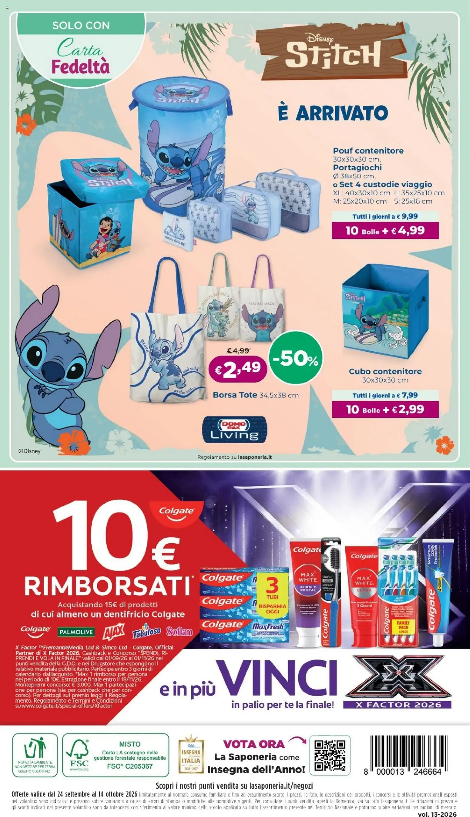 La Saponeria volantino dal 24/09/2026 - online Offerte da 24 settembre a 14 ottobre di 2026 - Pagina del volantino 20