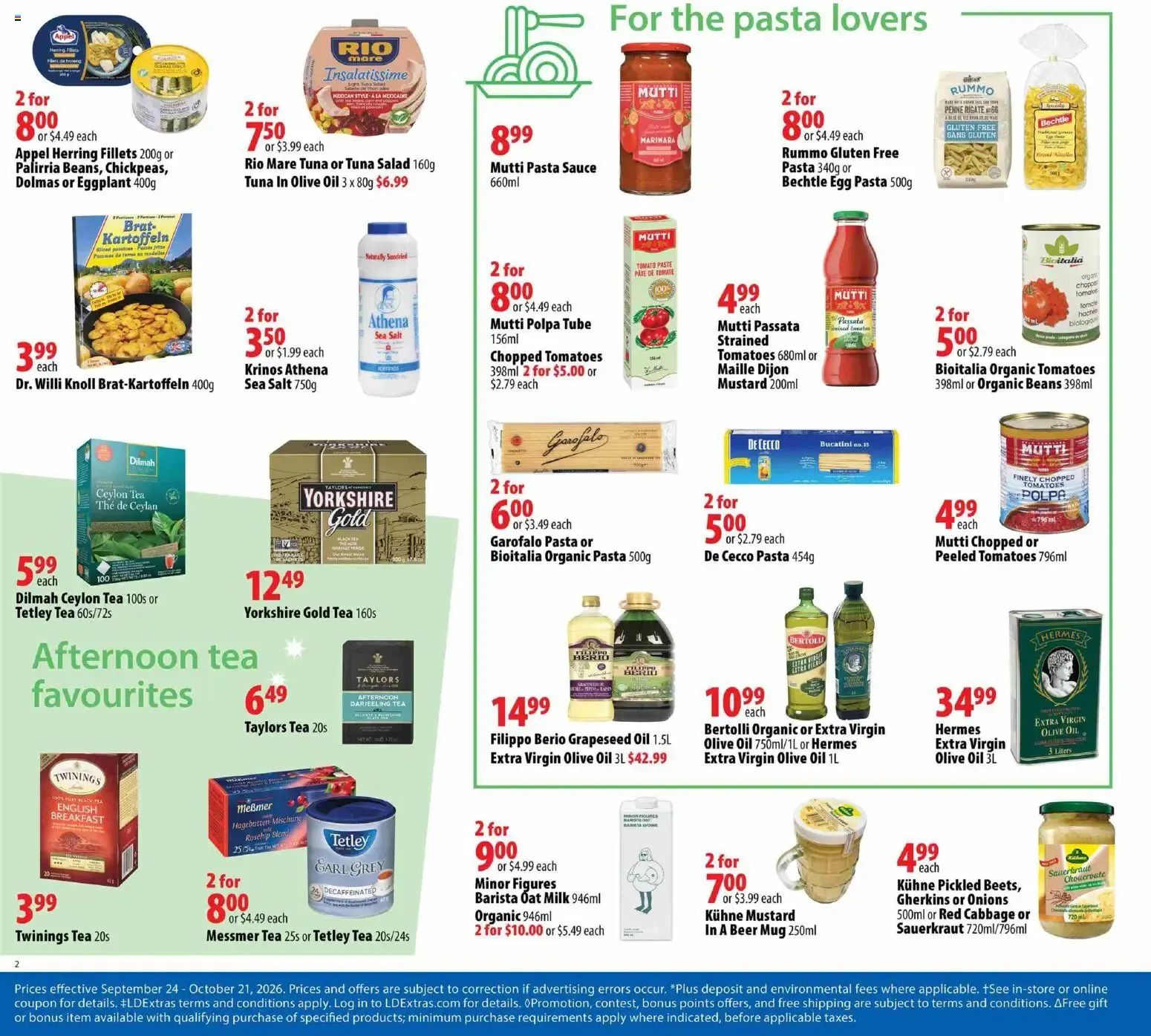 London Drugs flyer - Foods of Europe from Sep 24, 2026 > weekly specials & deals from September 24 to October 21 2026 - flyer page 3