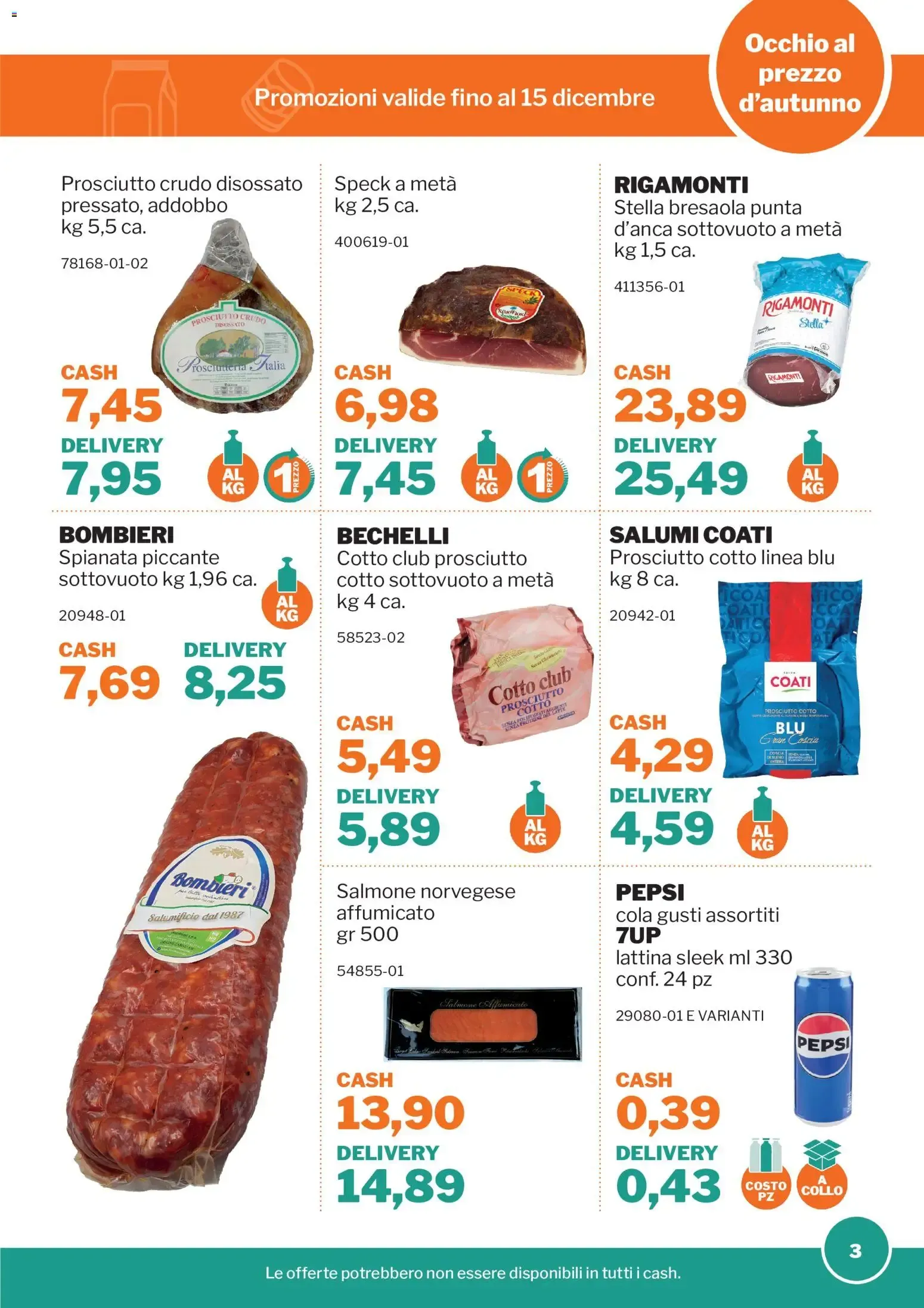 Occhio al prezzo d'autunno! da 20 ottobre a 15 dicembre di 2026 - Pagina del volantino 3