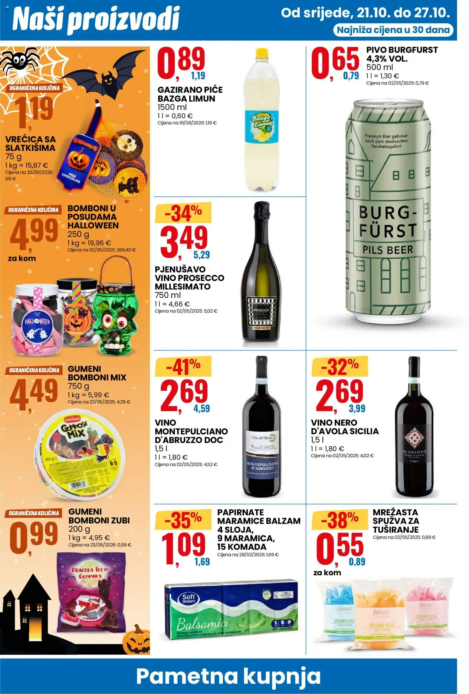 Katalog Eurospin Katalog novi od 21.10.2026 na listanje > letak digitalni od 21. listopada do 27. listopada 2026. - Pregled Stranica 6