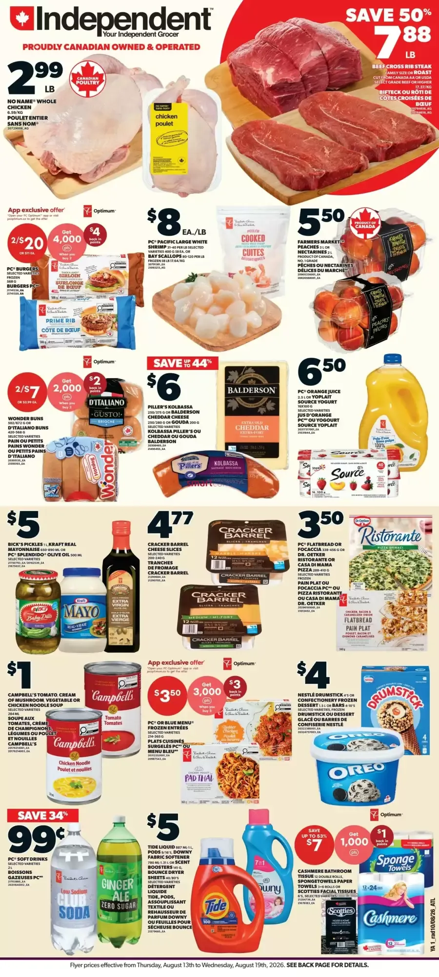 Independent Grocer flyer week 33