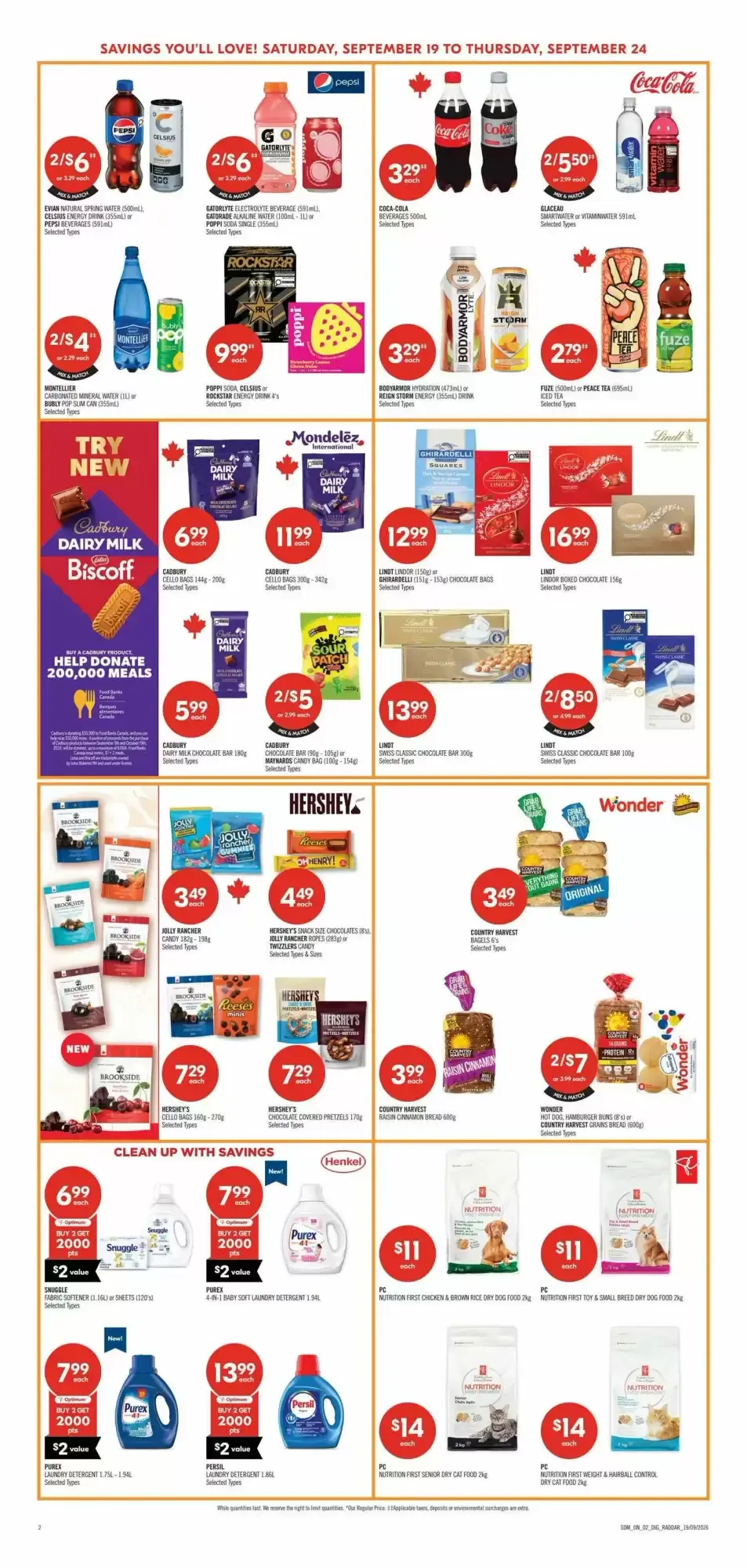 Shoppers Drug Mart flyer week 38 from September 19 to September 24 2026 - flyer page 10