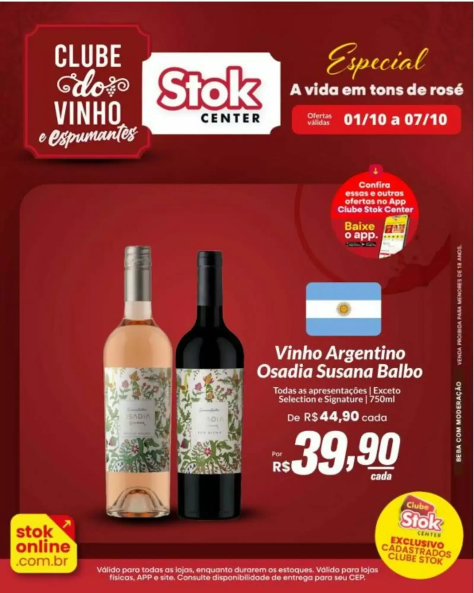 Encarte de Stok Center - Clube do Vinho: Especial A vida em tons de rosé 1 de outubro até 7 de outubro 2026 - Pagina 5