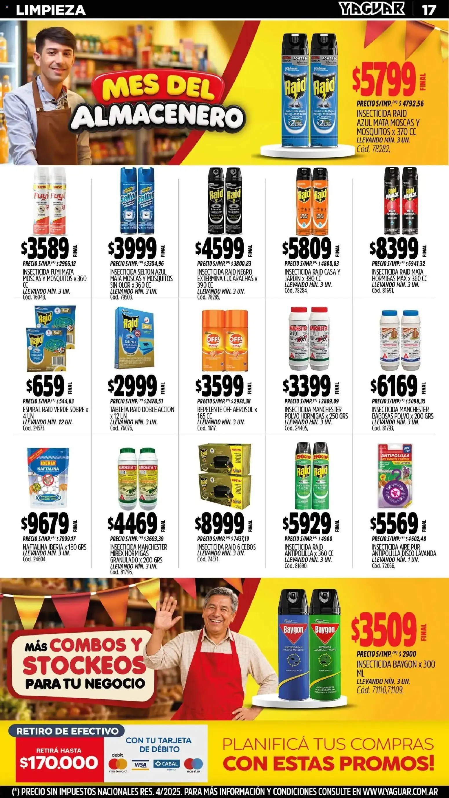 Ofertas de Mayorista Yaguar - Mes del Almacenero 31 de agosto al 6 de septiembre 2026 - Página 17 del catálogo