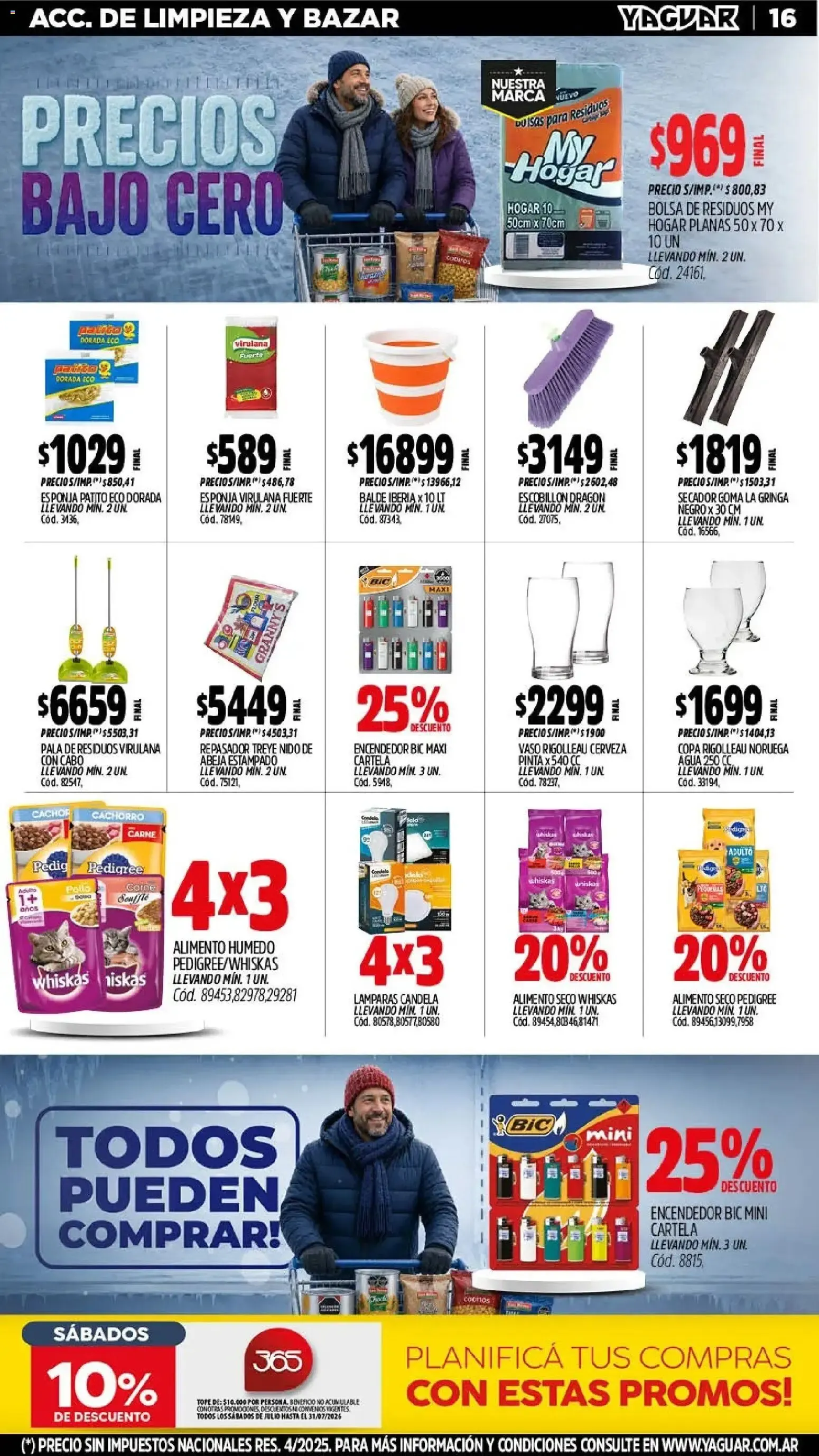 Ofertas de Mayorista Yaguar - Precios Bajo Cero 27 de julio al 2 de agosto 2026 - Página 18 del catálogo