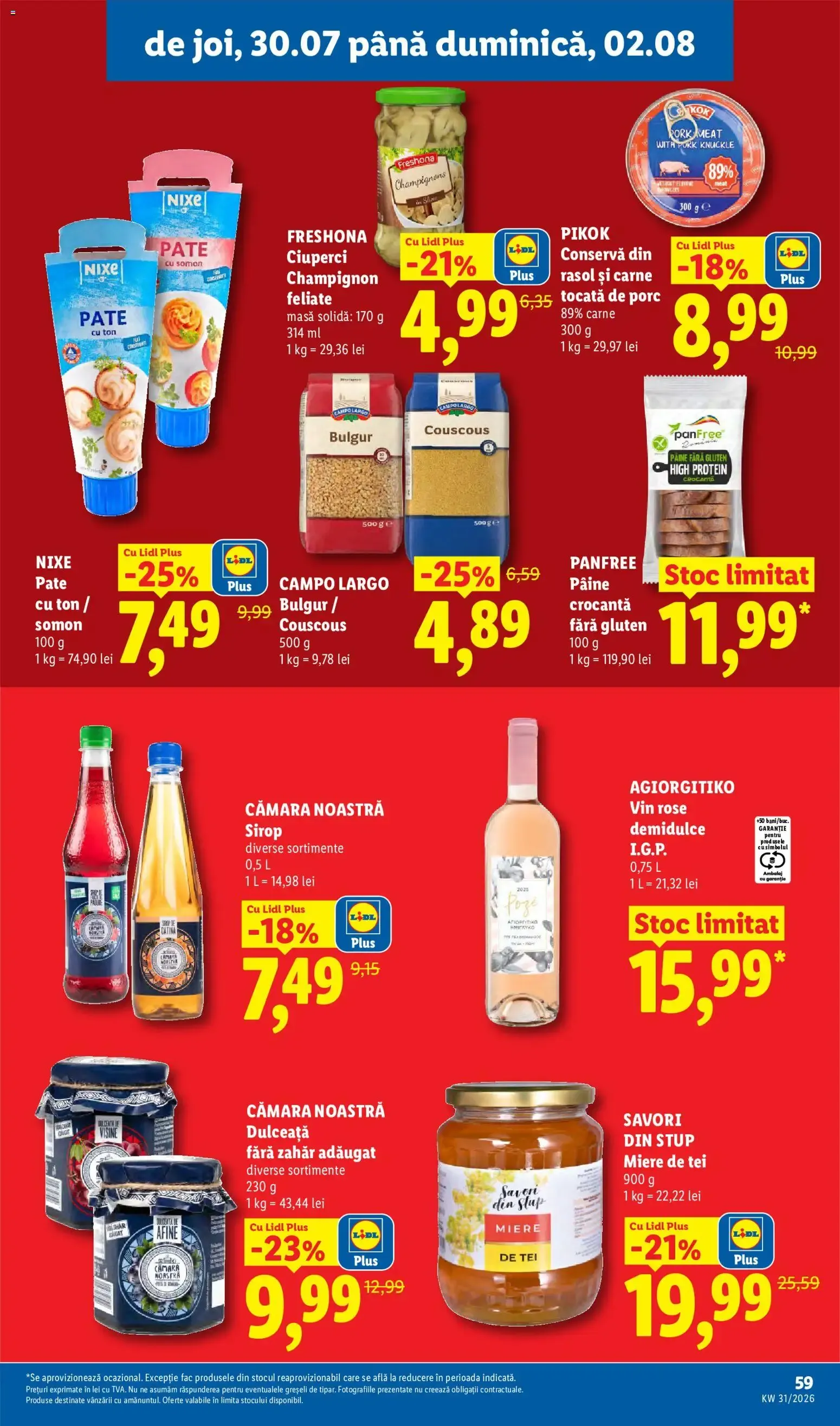 Catalog Catalog LIDL 27.07.2026 - Oferta și Revista online de la 27 iulie până la 2 august 2026 - Revista Pagina 59