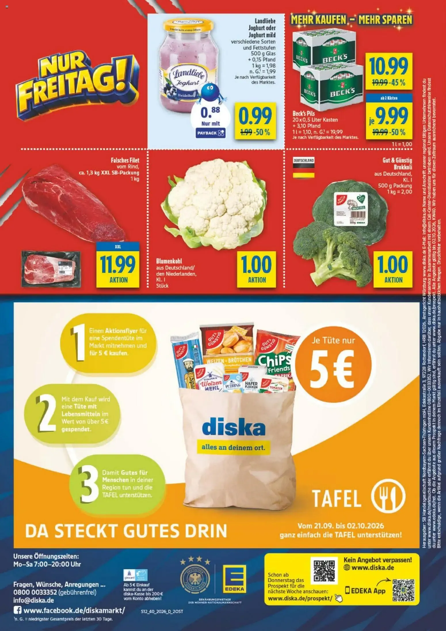 Diska Prospekt (ab 28.09.2026) zum Blättern von 28. September bis 2. Oktober 2026 - Prospekt seite 12