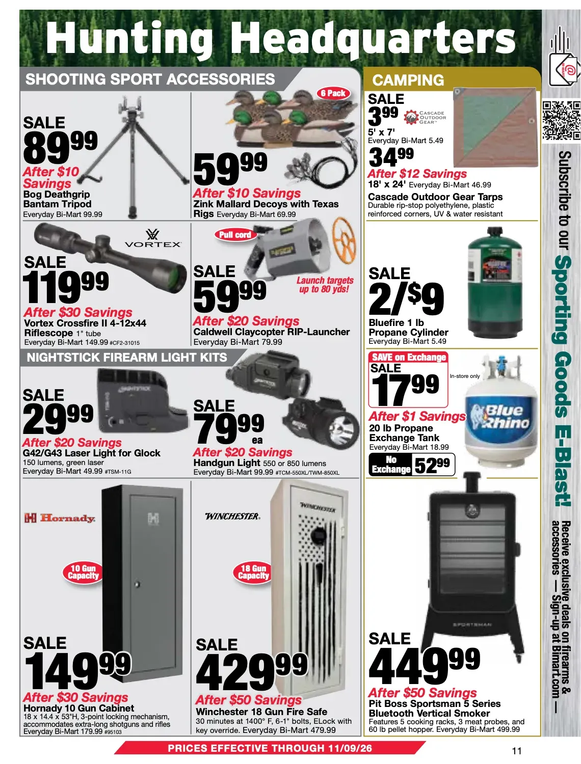 Weekly ad Current Bi-Mart leaflet valid from Tuesday 10/27/2026 to Monday 11/09/2026 from October 27 to November 9 2026 - Page 11
