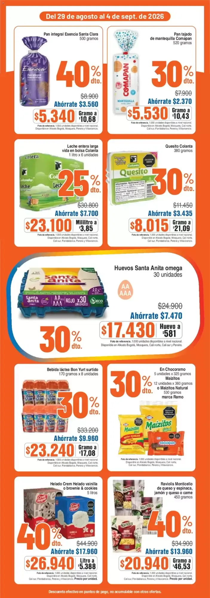 Catalogo de Alkosto: Última semana de Agosto, Ofertas en Mercado 29 de agosto al 4 de septiembre 2026 - Pag 4