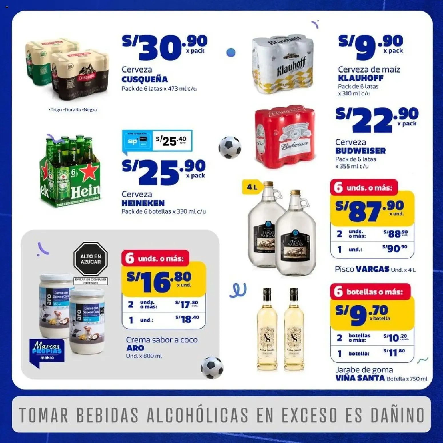 Catalogo de Makro: Tu Negocio en Modo Fútbol 2 de julio al 13 de julio 2026 - Pag 3
