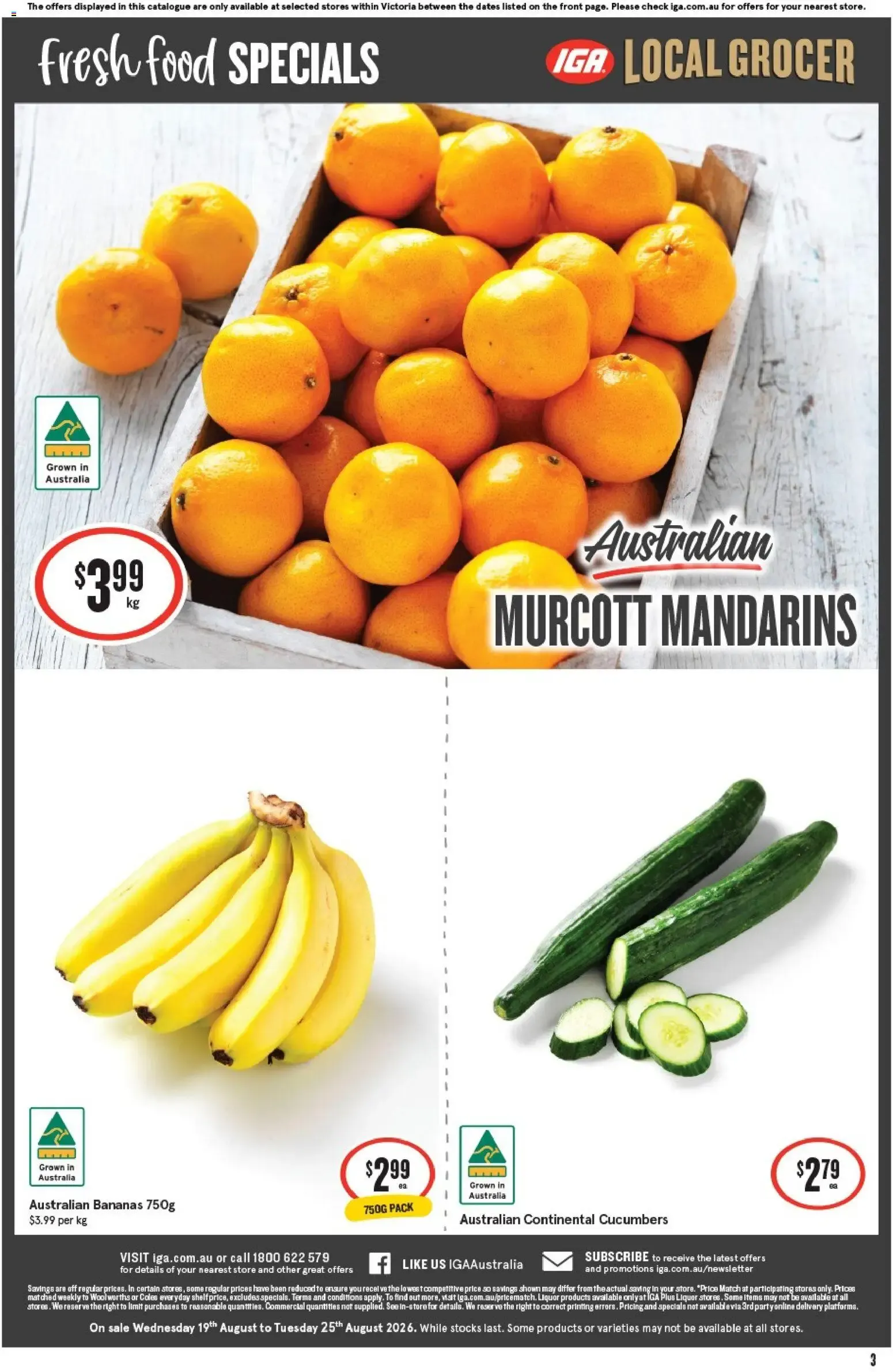 IGA Local Grocer - Great Saves and Local Faves - Catalogue valid from 19 August to 25 August 2026 - page 4