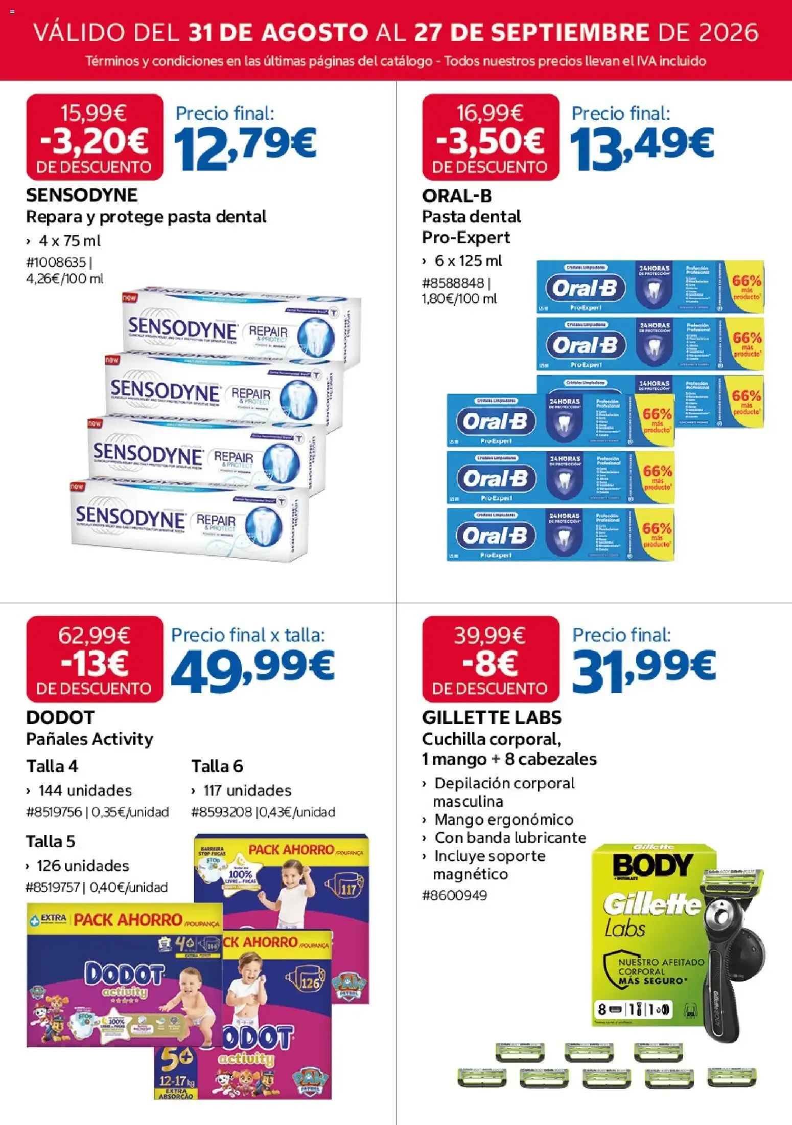 Catálogo de Costco Wholesale: Más de 1000€ en Ahorros para Socios 31 de agosto al 27 de septiembre 2026 - Página 8
