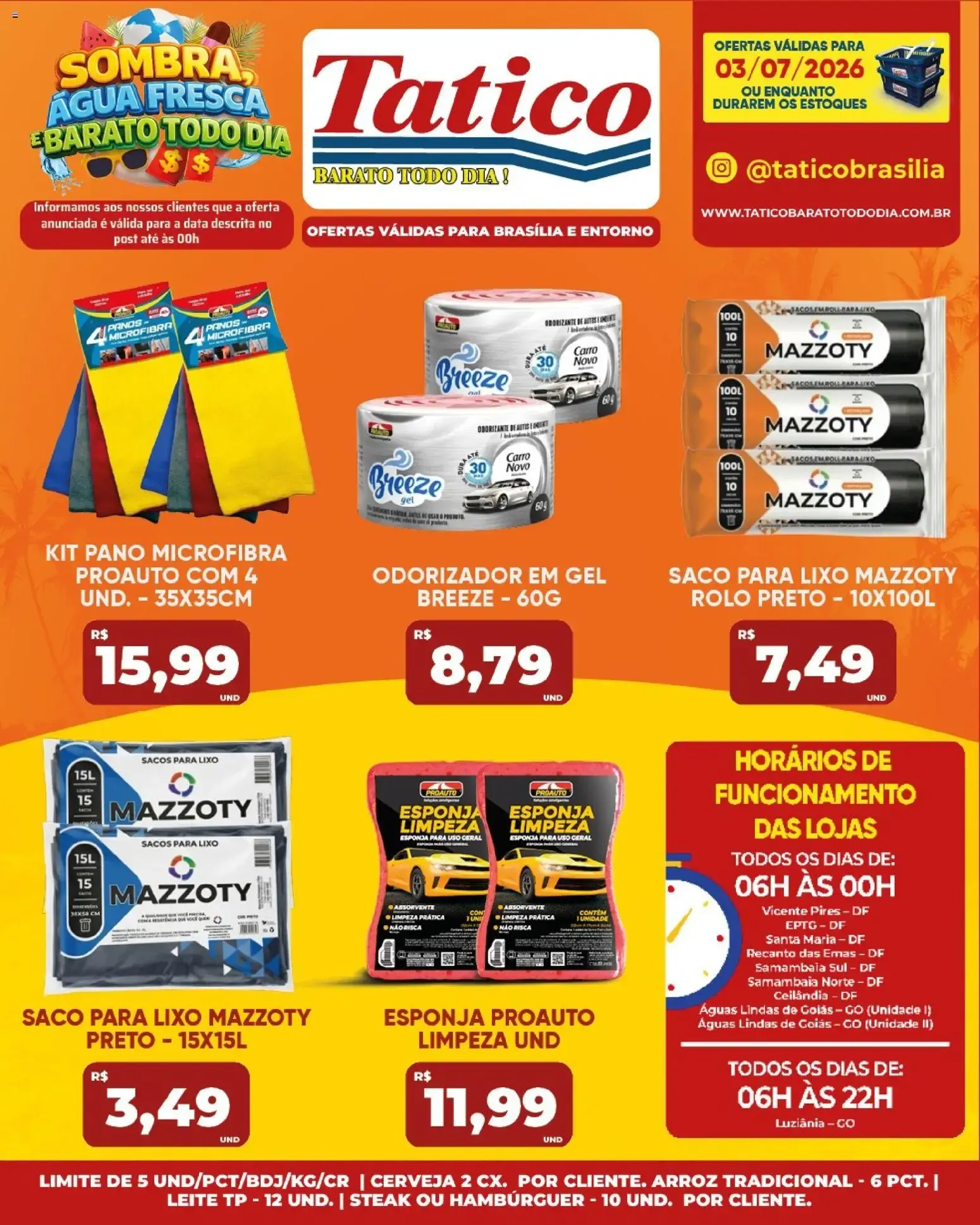 Encarte de Tatico ofertas do Dia de 03/07/2026 | Promoções Online 3 de julho até 3 de julho 2026 - Pagina 24