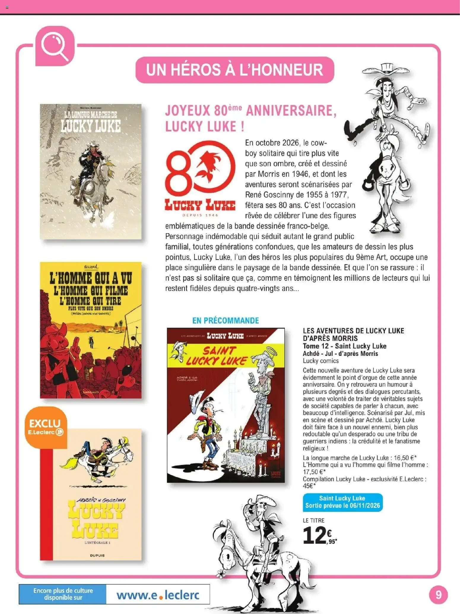 Espace Culturel E.Leclerc: Spécial BD & Manga du 13 octobre au 5 décembre 2026 - Catalogue page 9