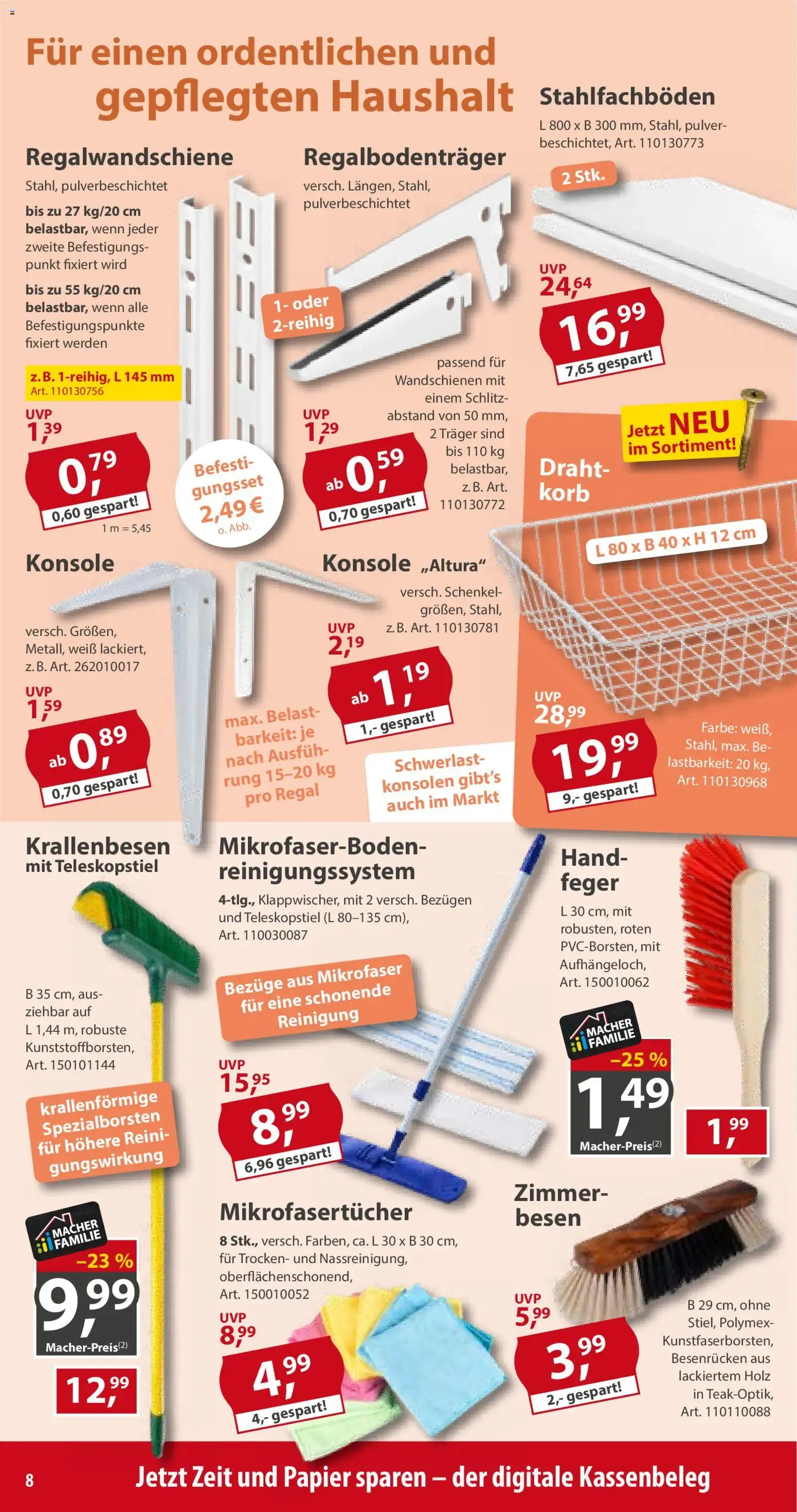 Sonderpreis Baumarkt Prospekt (ab 29.08.2026) zum Blättern von 29. August bis 4. September 2026 - Prospekt seite 8