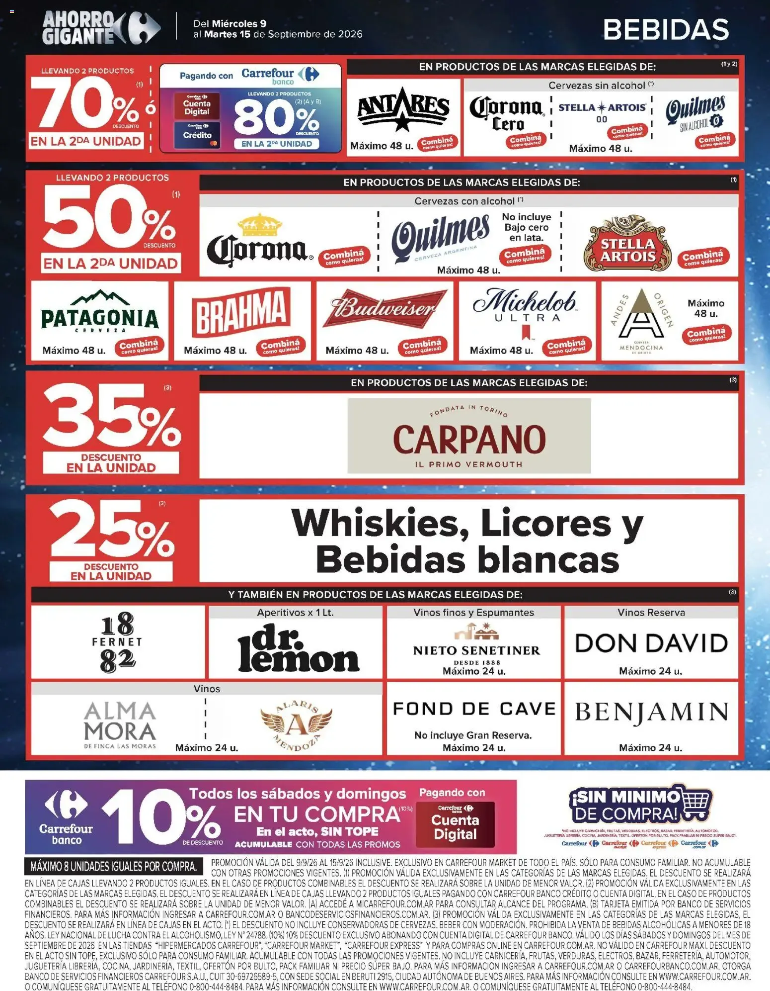 Ofertas de Carrefour Market catálogo del 09/09/2026 - 15/09/2026 9 de septiembre al 15 de septiembre 2026 - Página 13 del catálogo