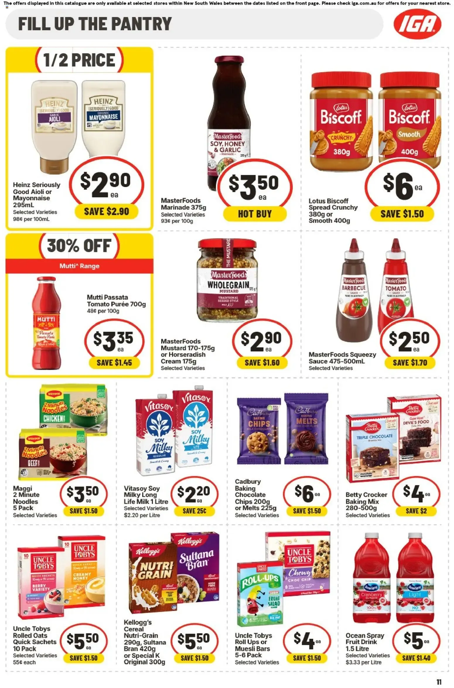 IGA catalogue valid from 02/09/2026 > Online Australia - Catalogue valid from 2 September to 8 September 2026 - page 11