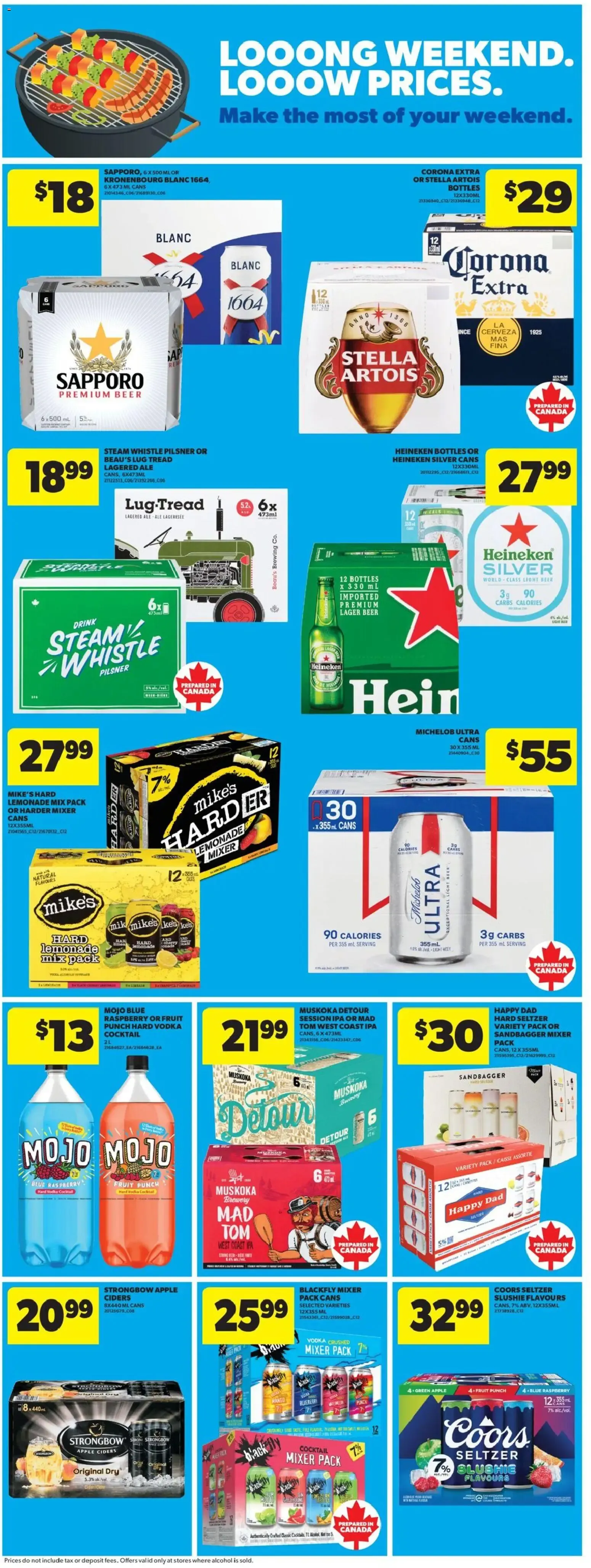 LOOONG WEEKEND. LOOOW PRICES. from July 30 to August 5 2026 - flyer page 10