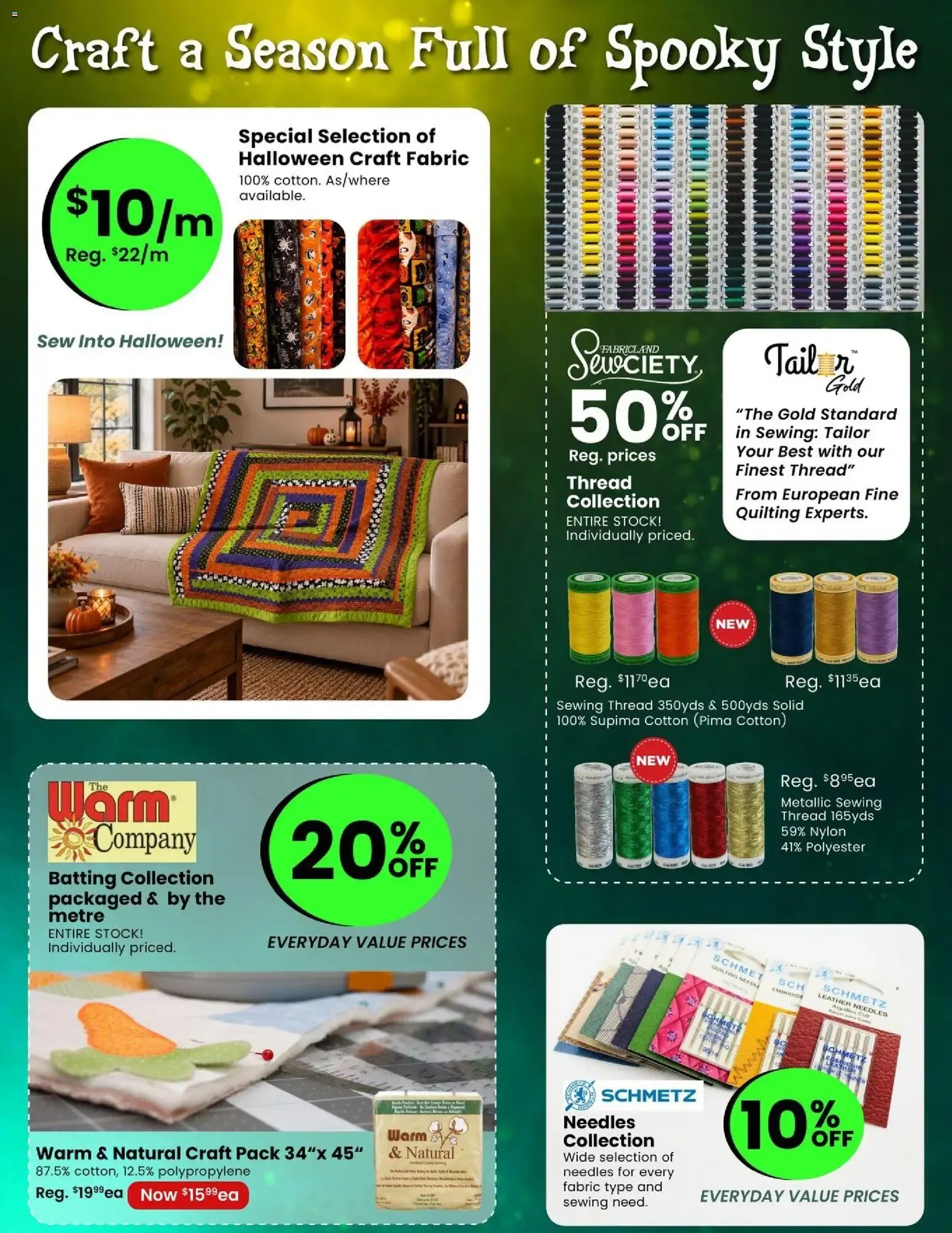 Oh! So Spooky! Sale from October 1 to October 31 2026 - flyer page 9