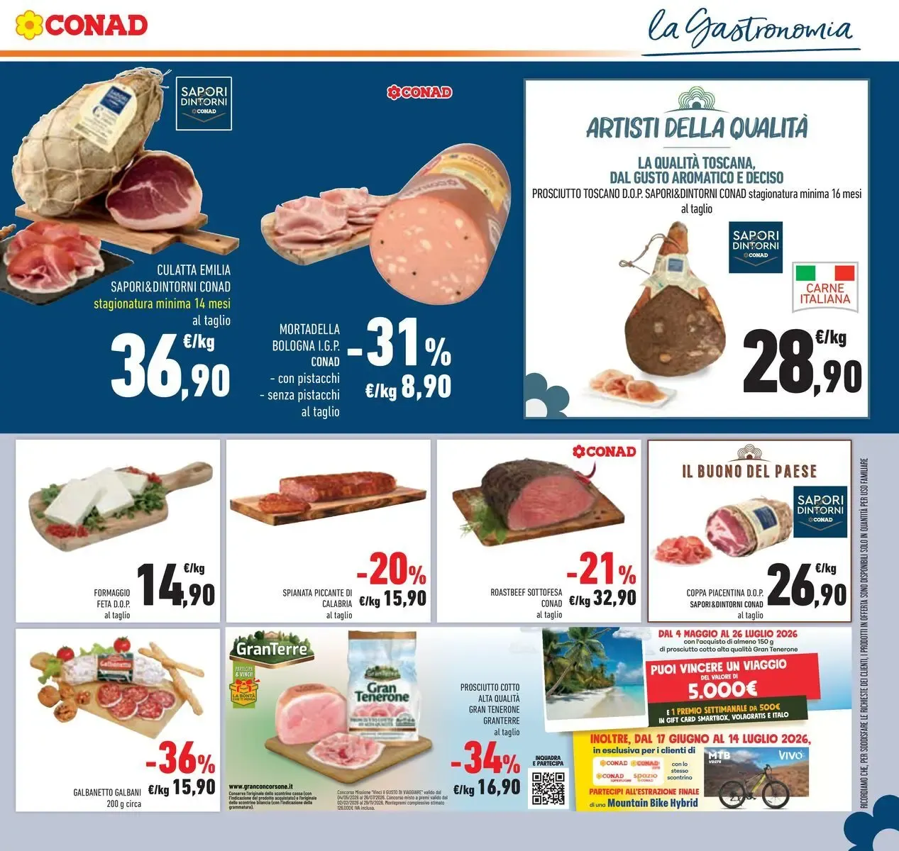 Conad: Sconti fino al 40% da 17 giugno a 30 giugno di 2026 - Pagina del volantino 17