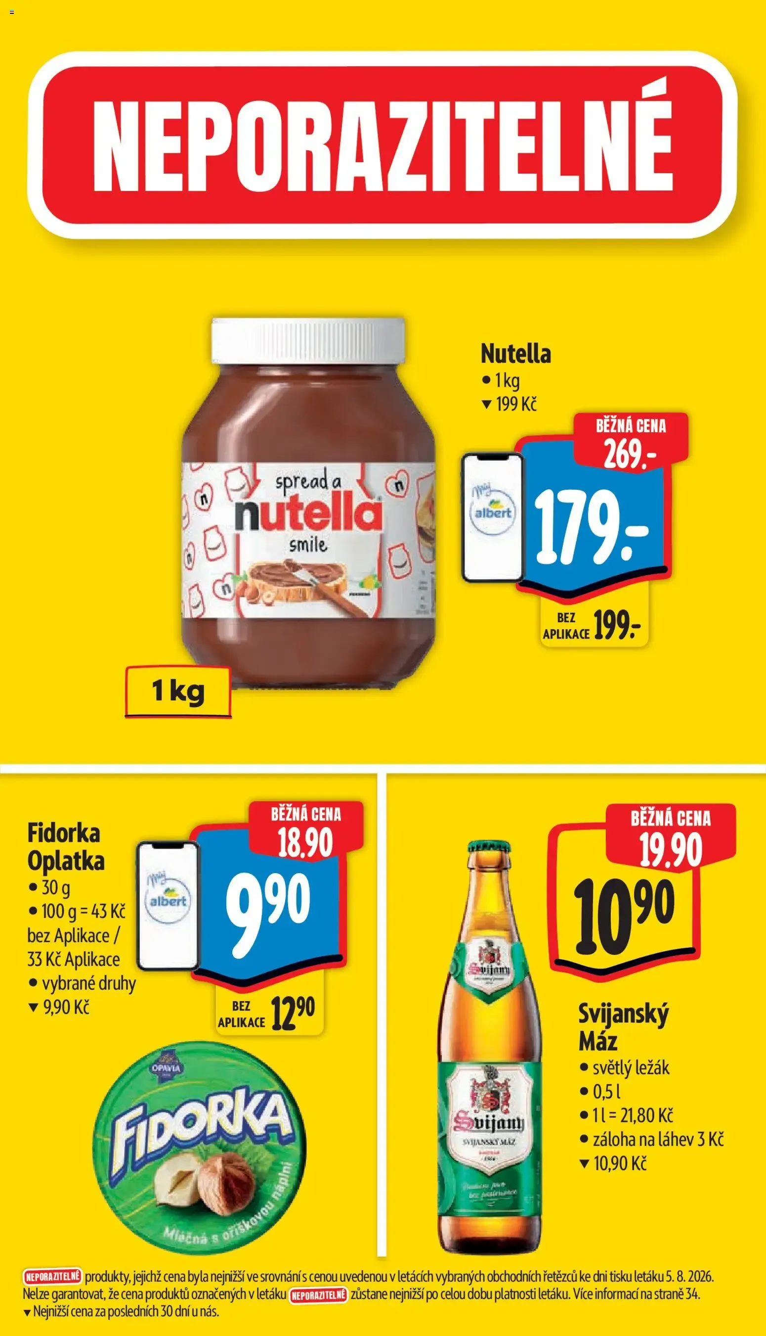 Albert leták - Hypermarket - Strakonice od 12.08.2026 - Akční leták - 12. srpna 18. srpna 2026 - Page 5