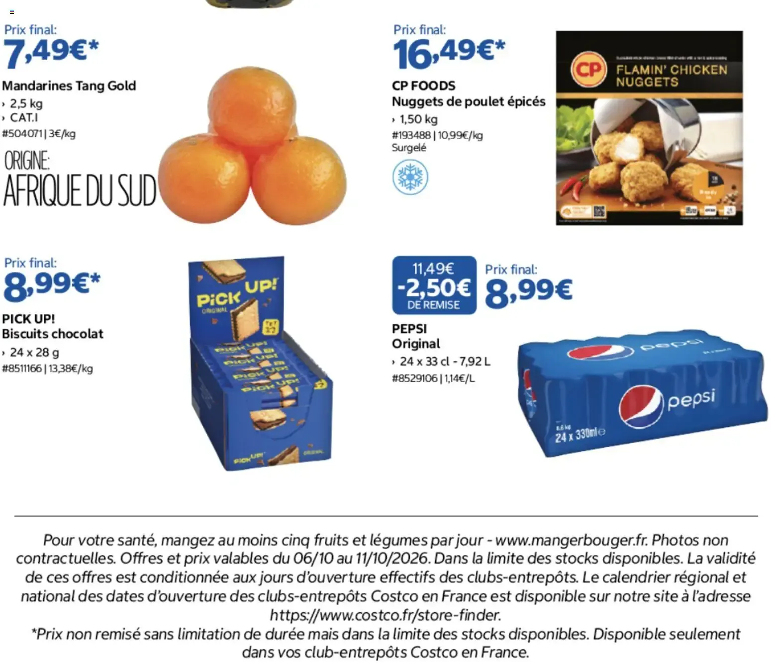 Costco Votre valeur sûre au quotidien 6 au 11 octobre 2026 à partir du 06/10/2026 - promo en ligne du 6 octobre au 11 octobre 2026 - Catalogue page 2