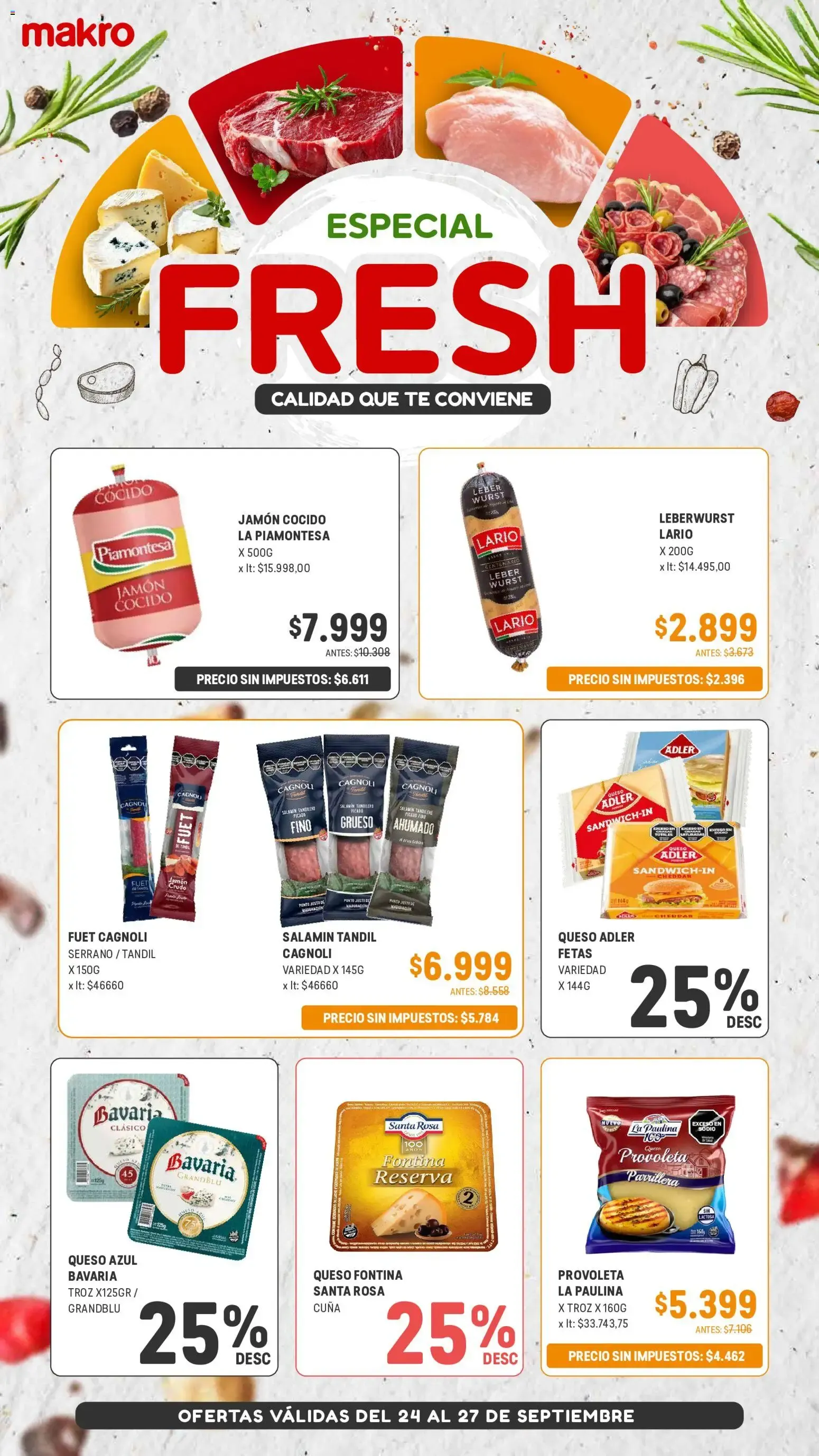 Ofertas de Makro - Especial de frescos del 24/09/2026 - 27/09/2026 24 de septiembre al 27 de septiembre 2026 - Página 2 del catálogo