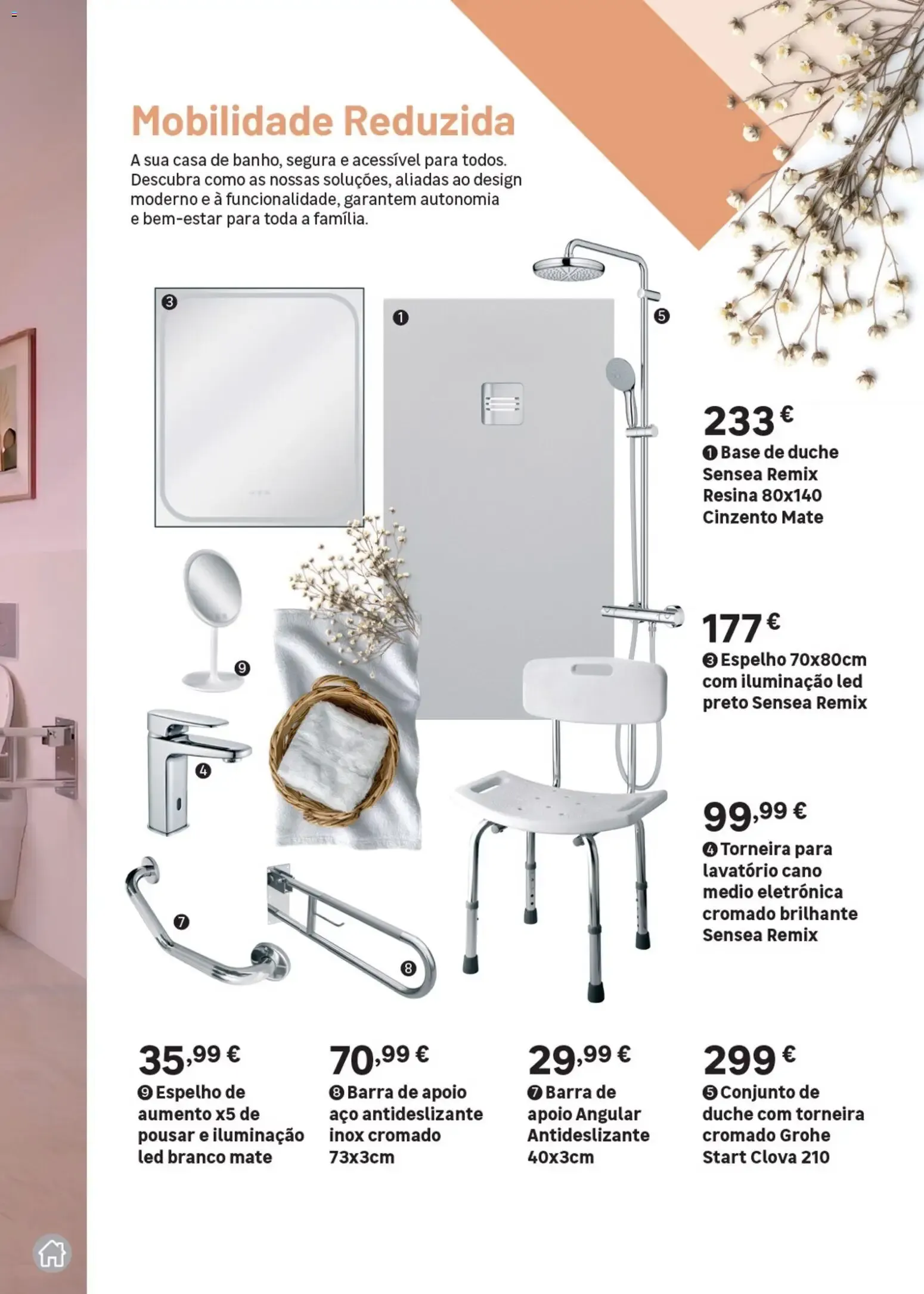 Folheto Leroy Merlin Catálogo Casas de Banho » de 28/05/2026 - 28/07/2026 de 28 de maio até 28 de julho 2026 - Pagina 7