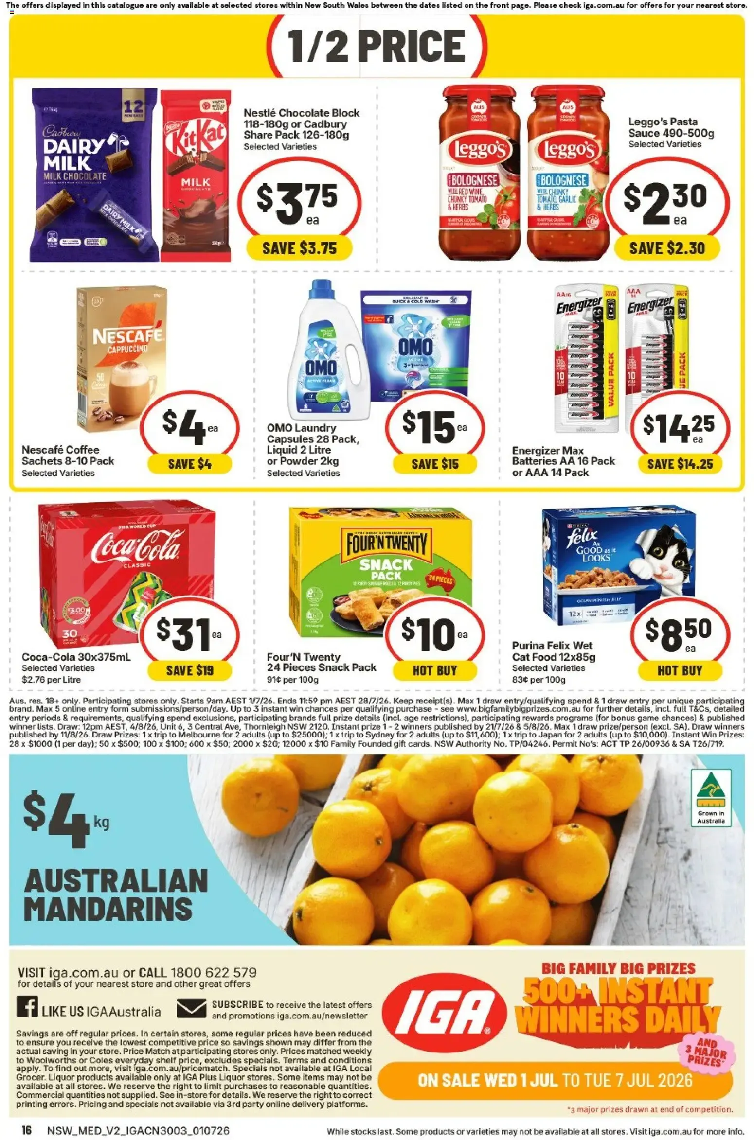 IGA catalogue valid from 01/07/2026 > Online Australia - Catalogue valid from 1 July to 7 July 2026 - page 16