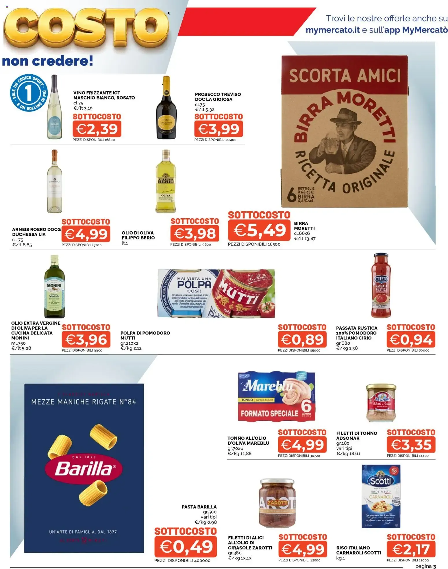 Mercatò volantino dal 01/10/2026 - online Offerte da 1 ottobre a 10 ottobre di 2026 - Pagina del volantino 3