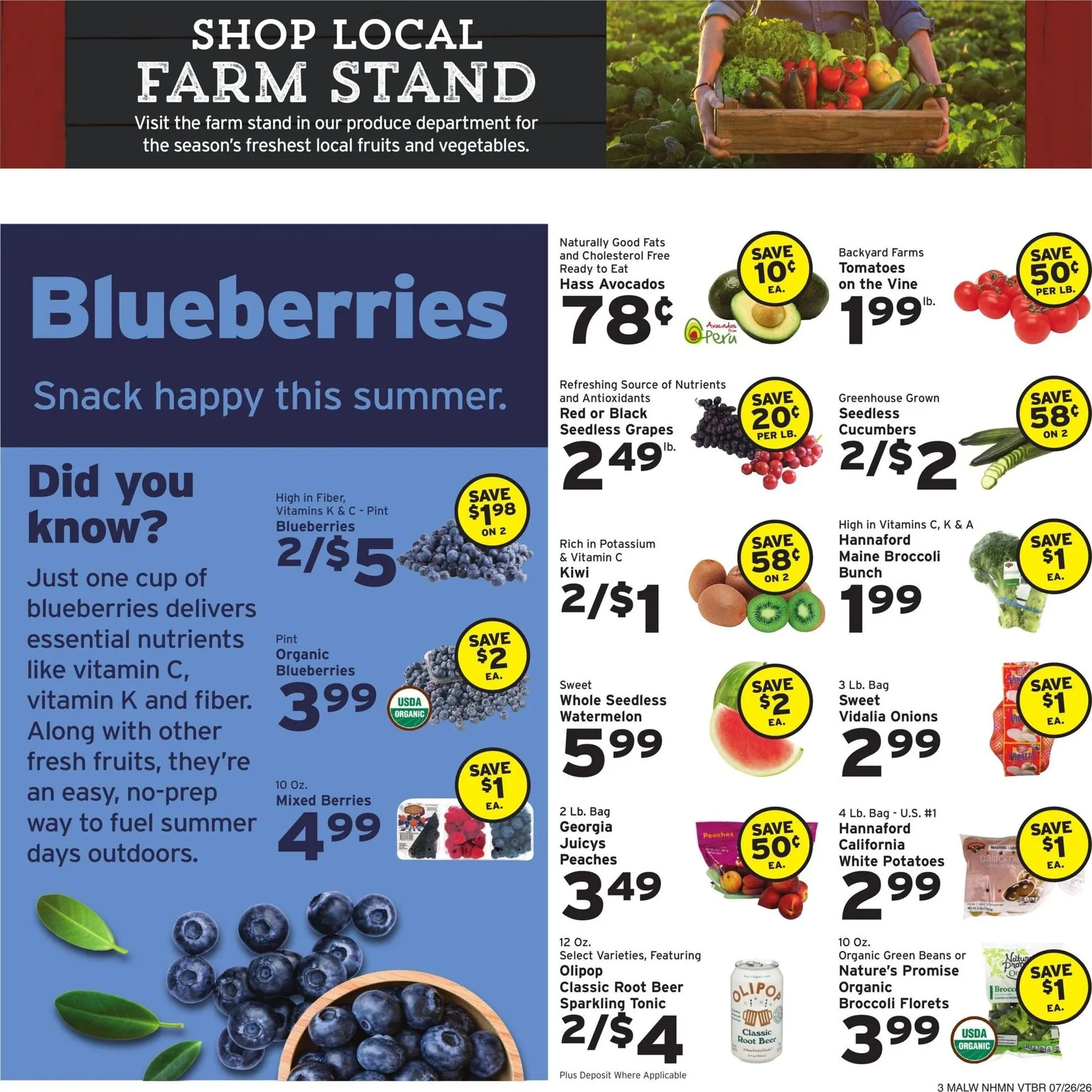 Weekly ad Hannaford: Celebrate Savings, All Week Long from July 26 to August 1 2026 - Page 3
