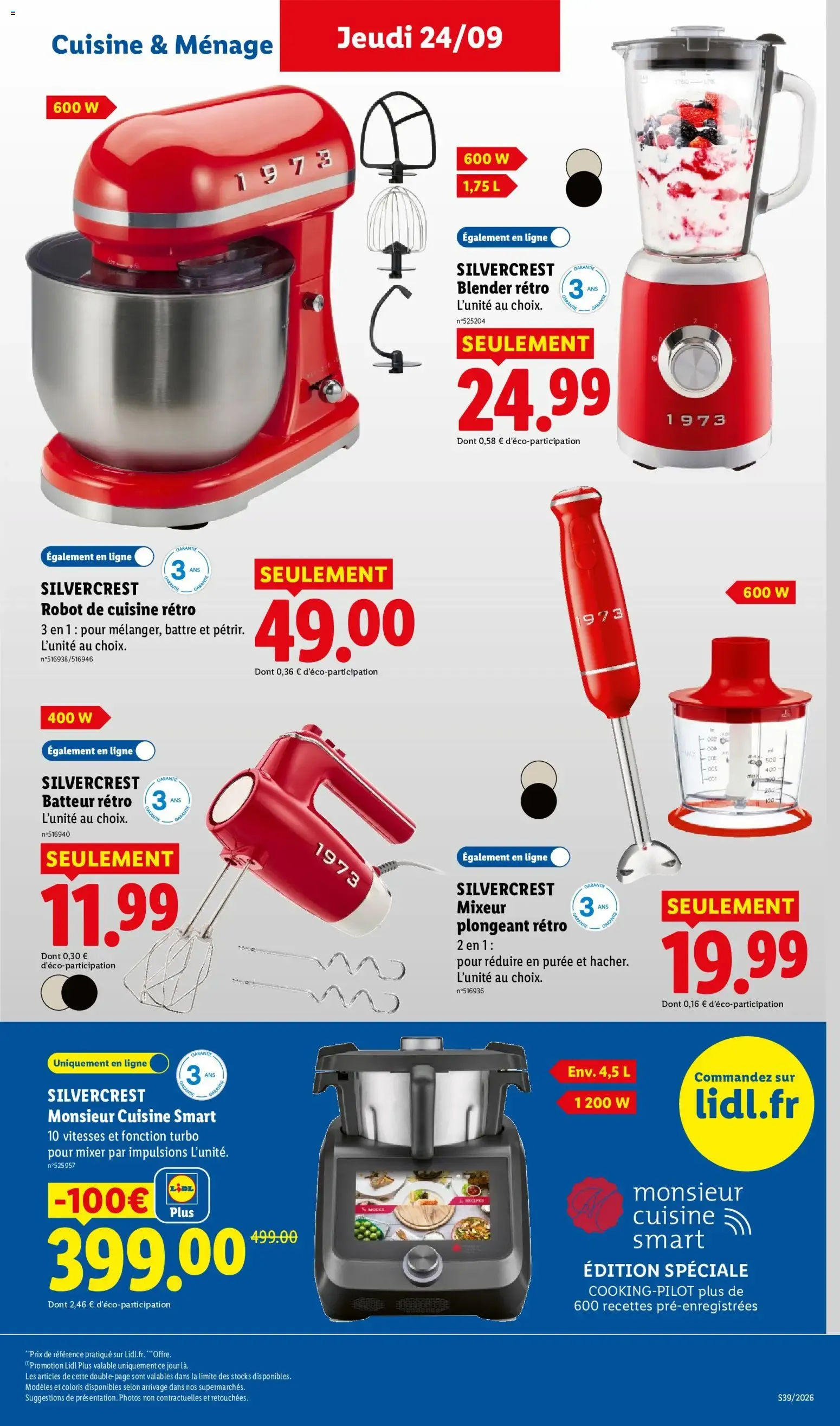 Catalogue LIDL du 24/09/2026 | Promo prospectus en ligne du 24 septembre au 30 septembre 2026 - Catalogue page 35