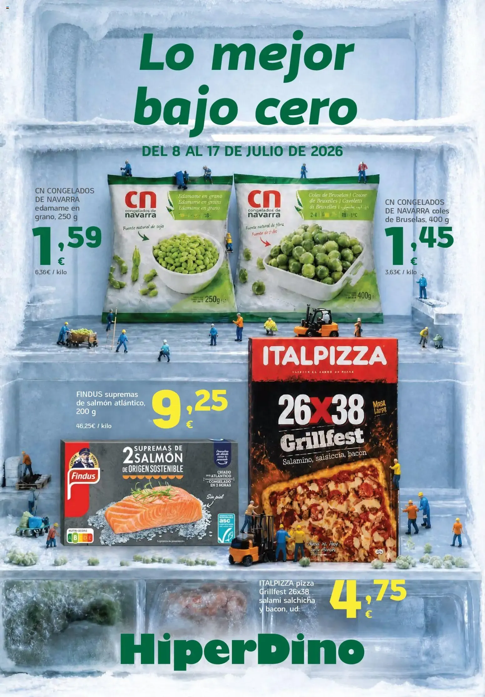 Catálogo de HiperDino folleto del 08/07/2026 (catálogo) 8 de julio al 17 de julio 2026 - Página 1