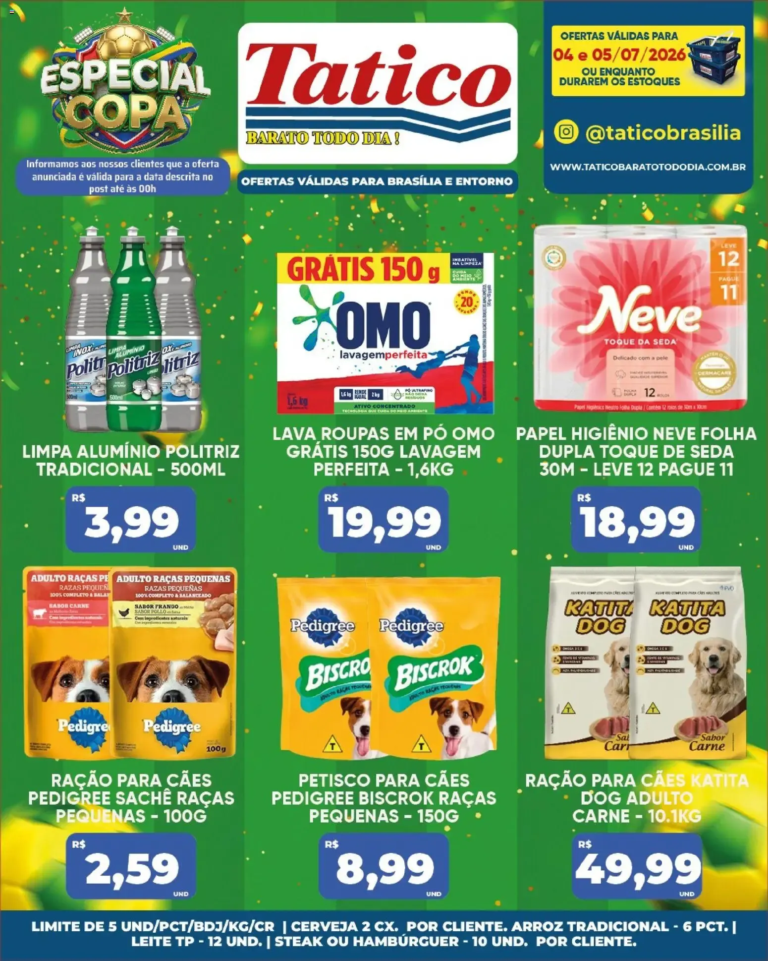Encarte de Tatico ofertas do Dia de 06/07/2026 | Promoções Online 6 de julho até 6 de julho 2026 - Pagina 47