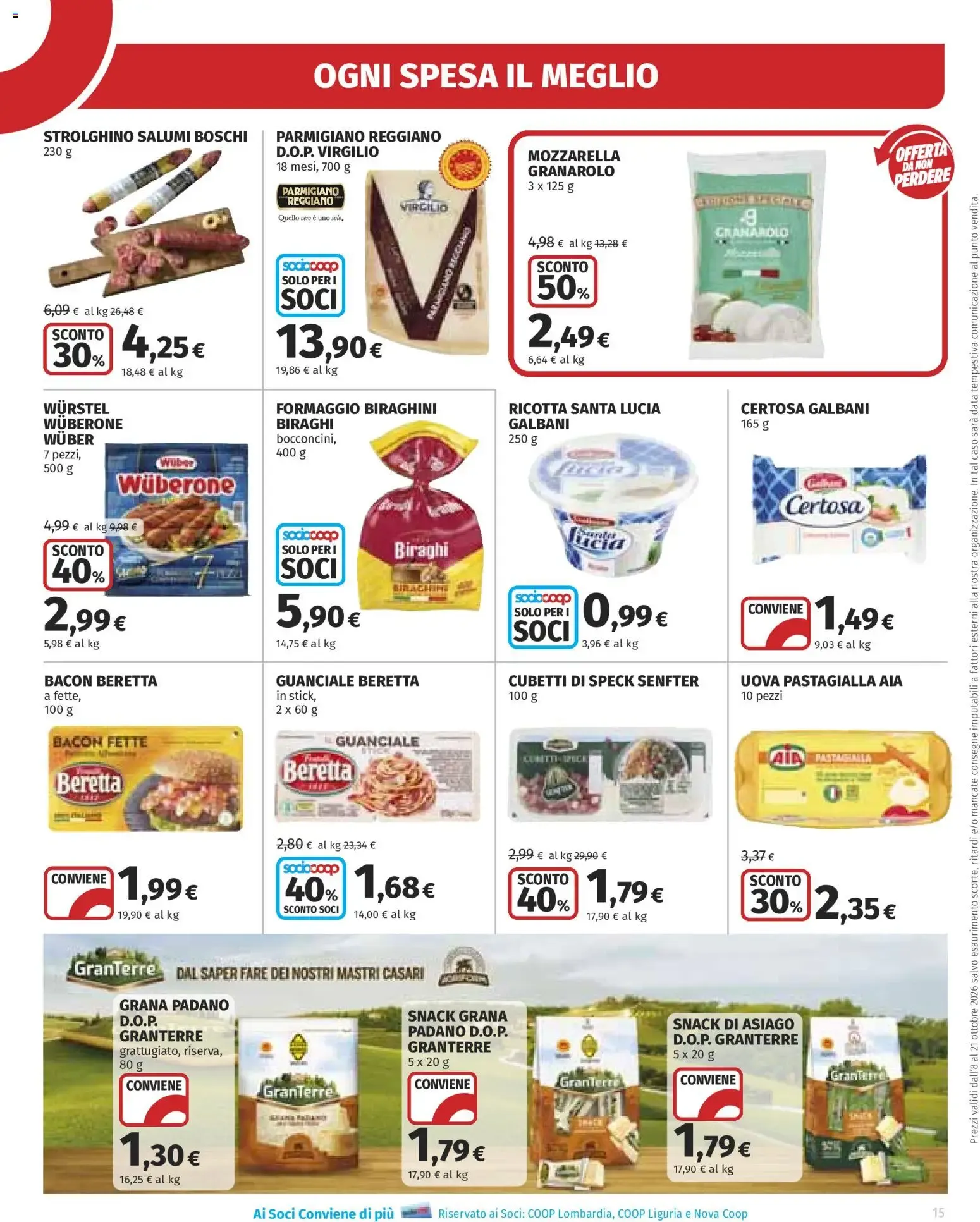 SCEGLI TU Grandi Marche su tantissimi prodotti da 8 ottobre a 21 ottobre di 2026 - Pagina del volantino 15