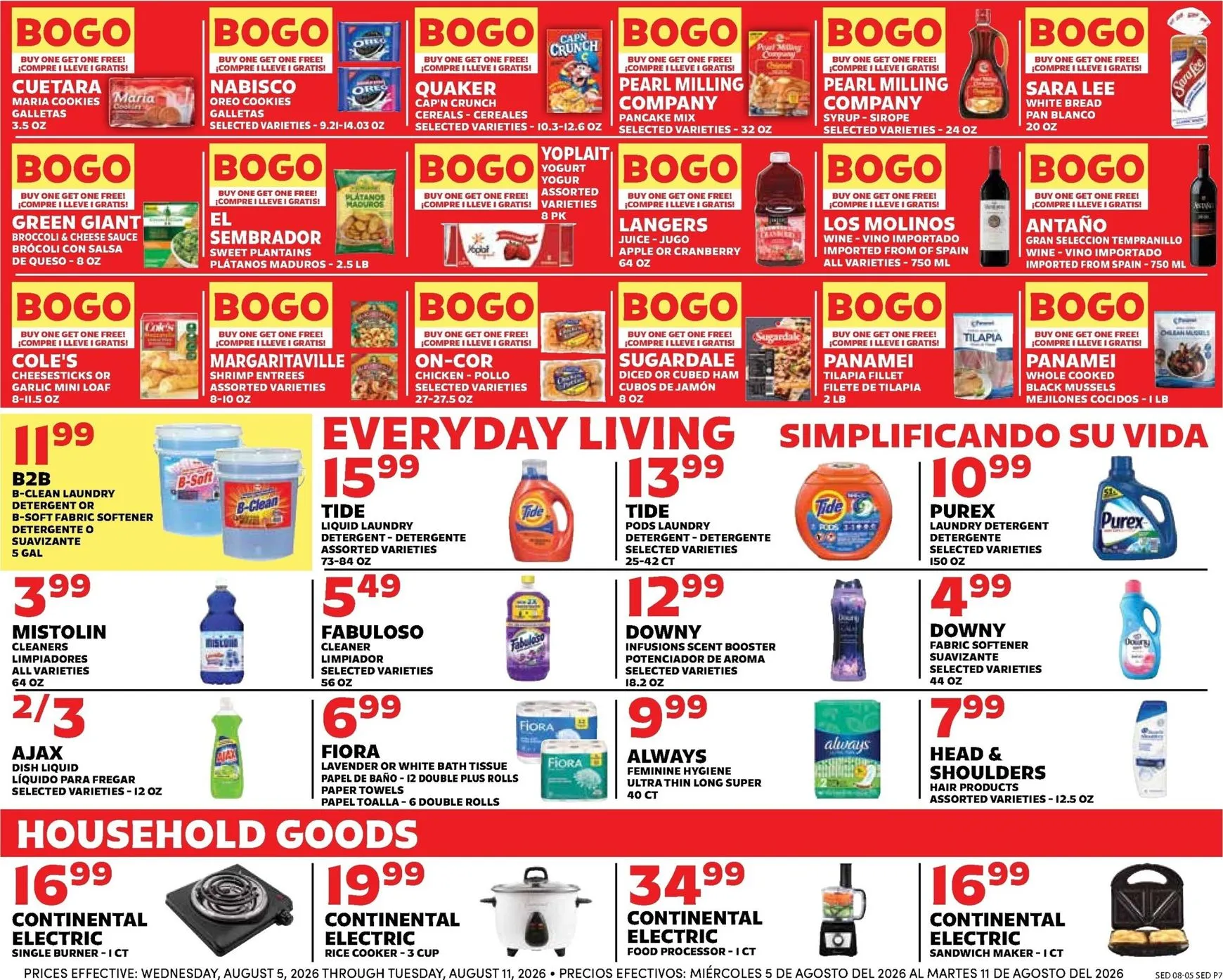 Weekly ad Current Sedano's leaflet valid from Wednesday 08/05/2026 to Tuesday 08/11/2026 from August 5 to August 11 2026 - Page 7