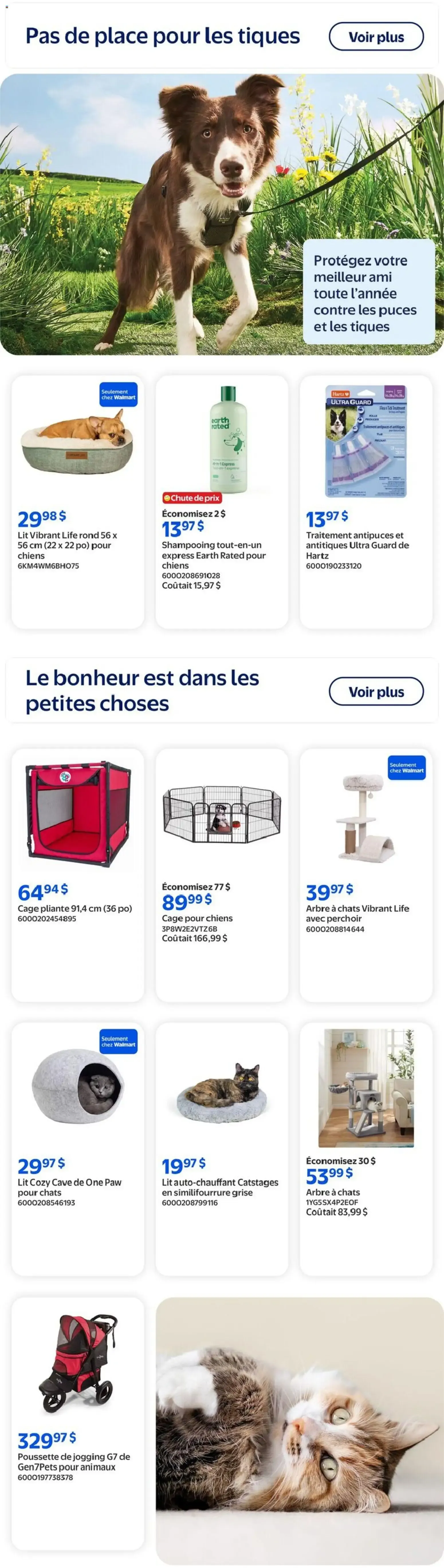 Walmart circulaire - La promo pour animaux from Aug 27, 2026 > weekly specials & deals from August 27 to September 2 2026 - flyer page 8