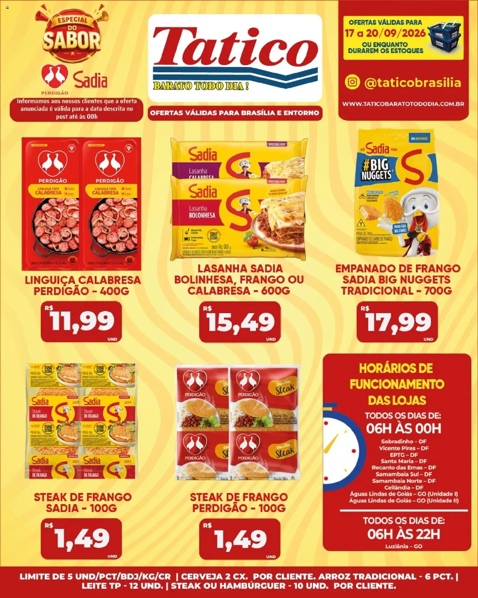 Encarte de Tatico ofertas do Dia de 18/09/2026 | Promoções Online 18 de setembro até 18 de setembro 2026 - Pagina 21