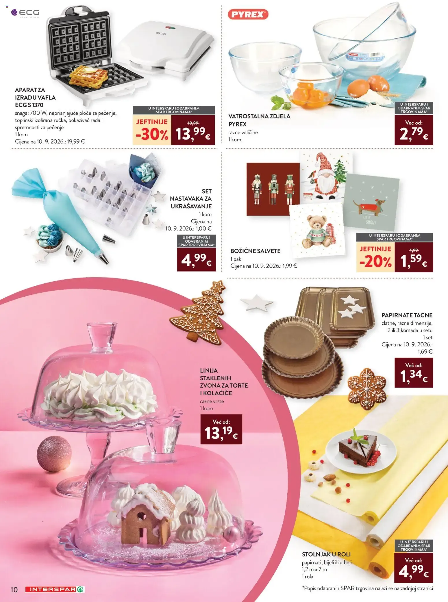 Katalog Interspar Vrijeme Je Za Kolače novi od 07.10.2026 na listanje > letak digitalni od 7. listopada do 15. prosinca 2026. - Pregled Stranica 12