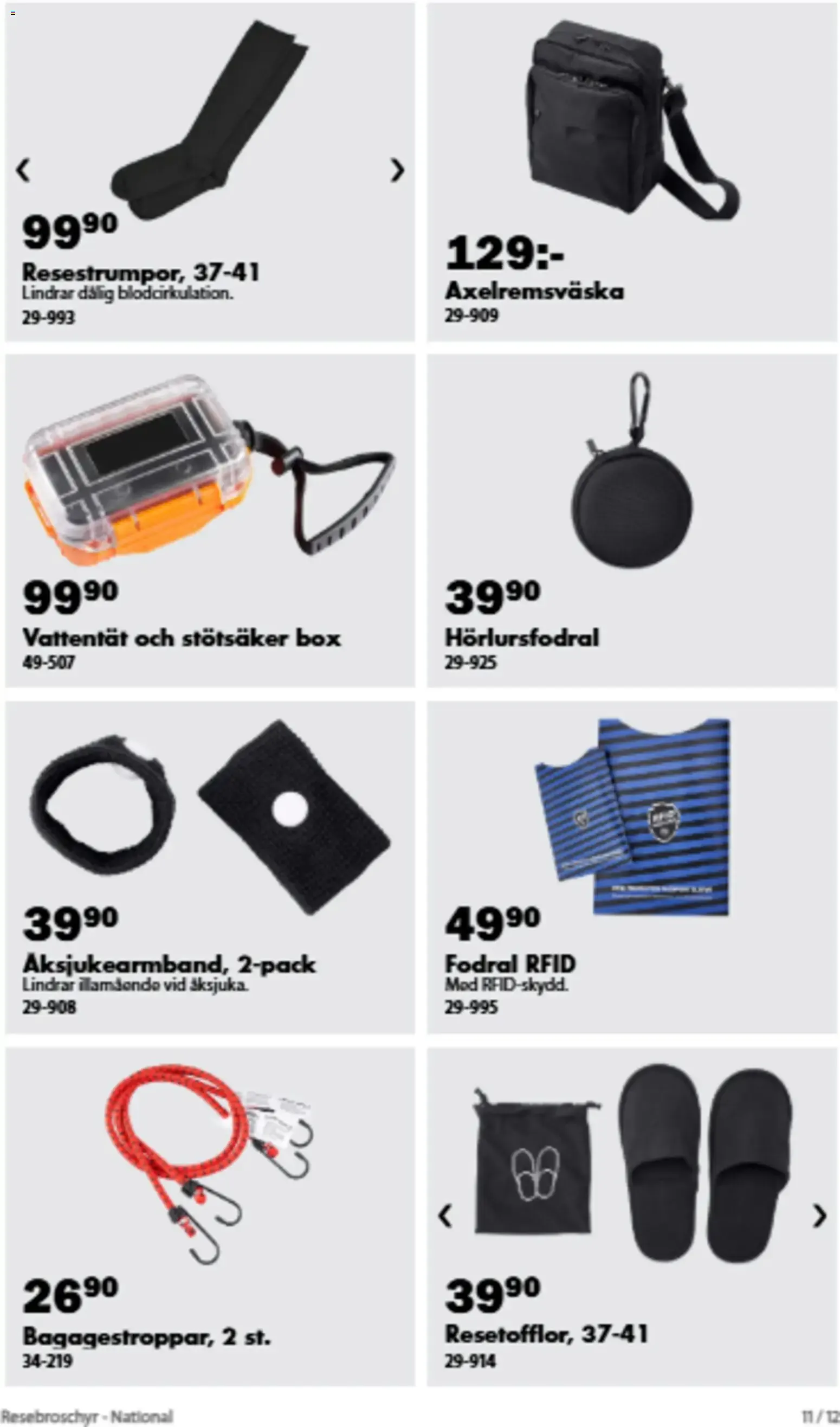 Biltema - Artículos de viaje y equipaje från 29 juni till 16 augusti 2026 - Reklamblad sidor 11