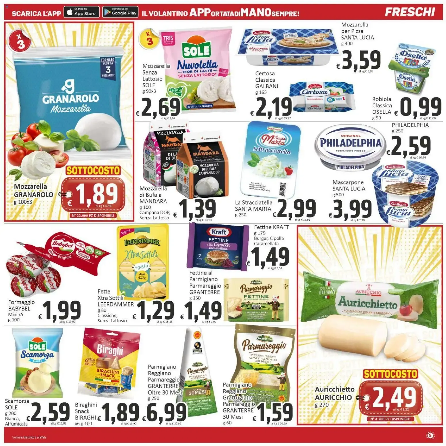Supermercati Paghi Poco - Sottocosto da 23 ottobre a 2 novembre di 2026 - Pagina del volantino 5