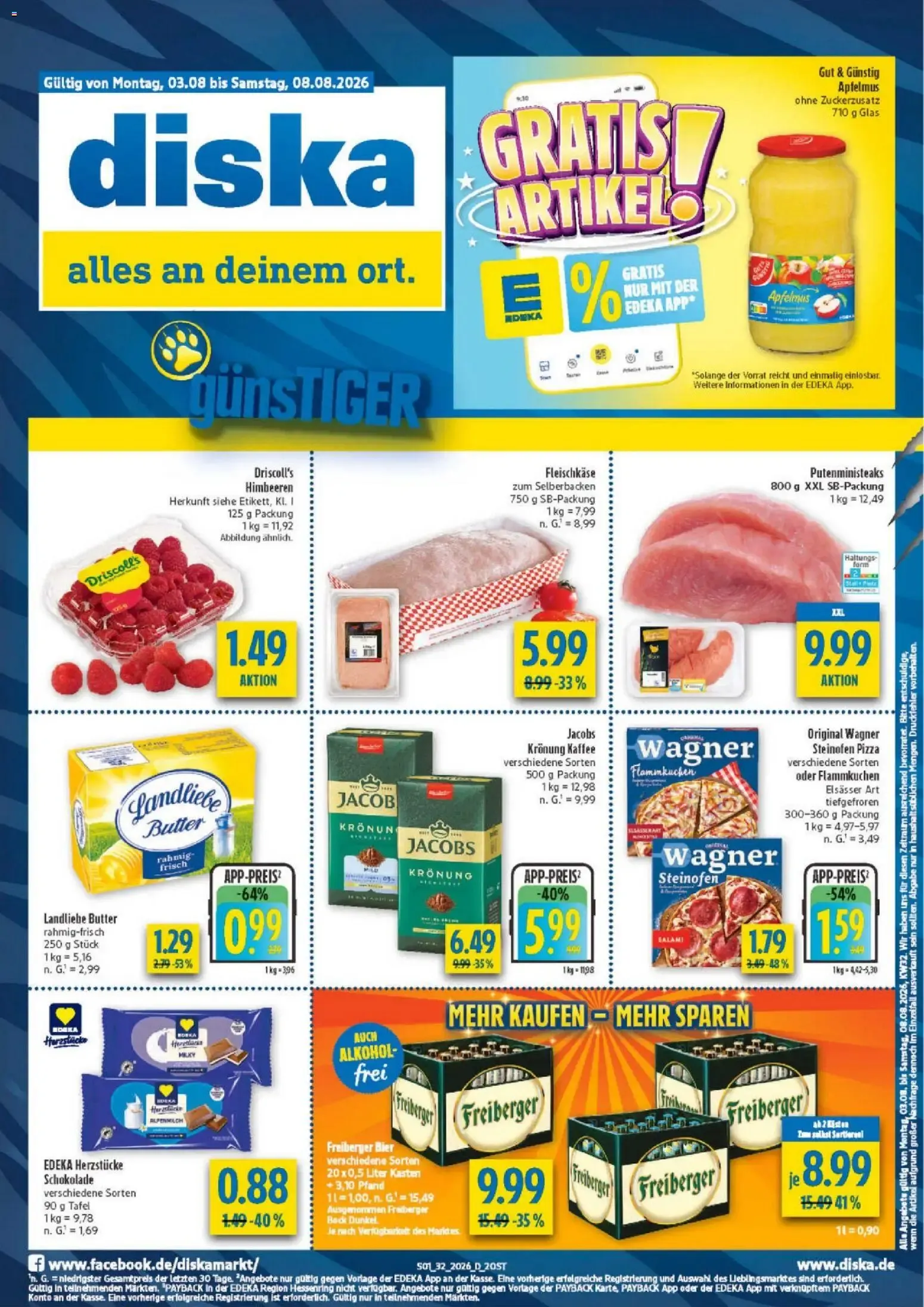 Diska - Diska Angebote Sachsen-Thüringen KW32 (ab 03.08.2026) zum Blättern