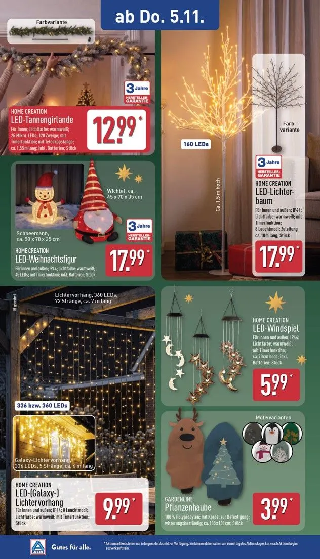 ALDI NORD - Ausblick Prospekt nächste Woche – von Montag 02.11.2026 bis Samstag 07.11.2026 von 2. November bis 7. November 2026 - Prospekt seite 13
