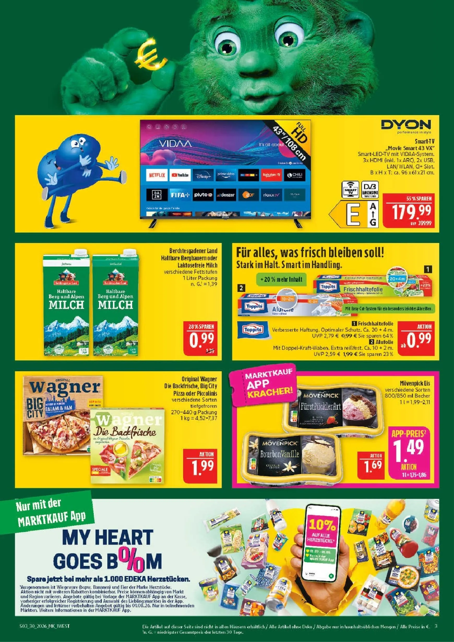 Marktkauf Prospekt – von Montag 20.07.2026 bis Samstag 25.07.2026 von 20. Juli bis 25. Juli 2026 - Prospekt seite 3