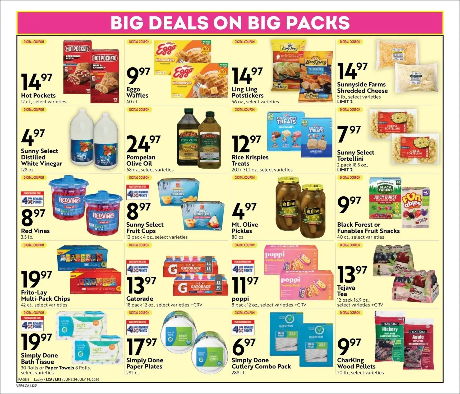 Weekly ad Current Lucky - Steals & Deals leaflet valid from Wednesday 06/24/2026 to Tuesday 07/14/2026 from June 24 to July 14 2026 - Page 8