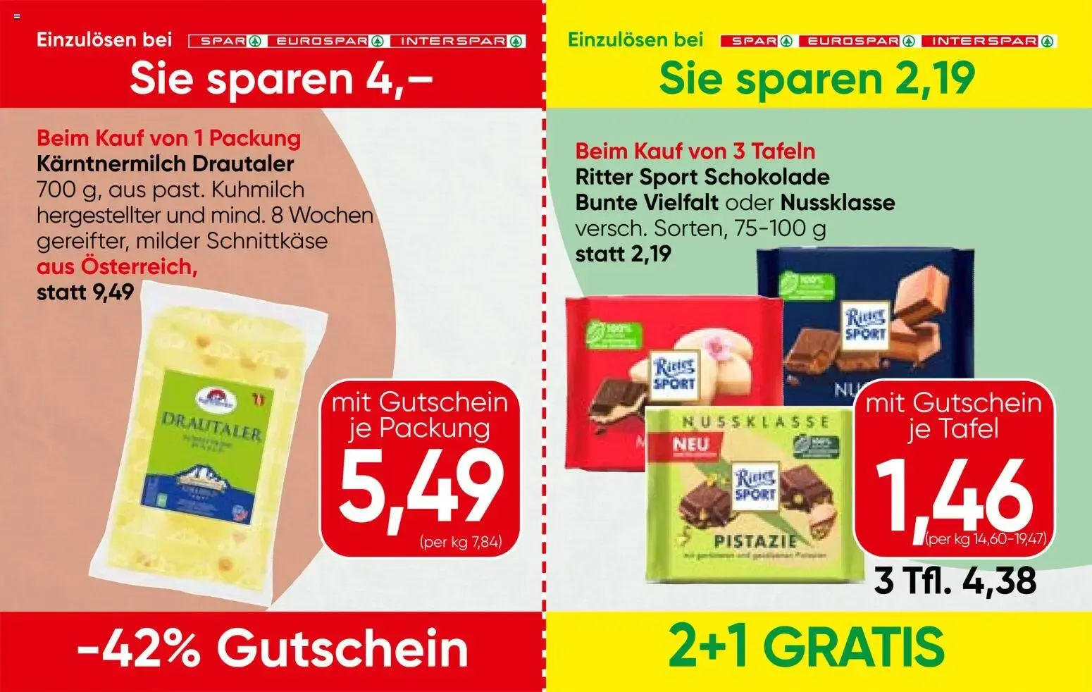 Spar Gutscheinheft (03.09.2026) - Angebote und Prospekt von 3. September bis 23. September 2026 - Flugblätt seite  7