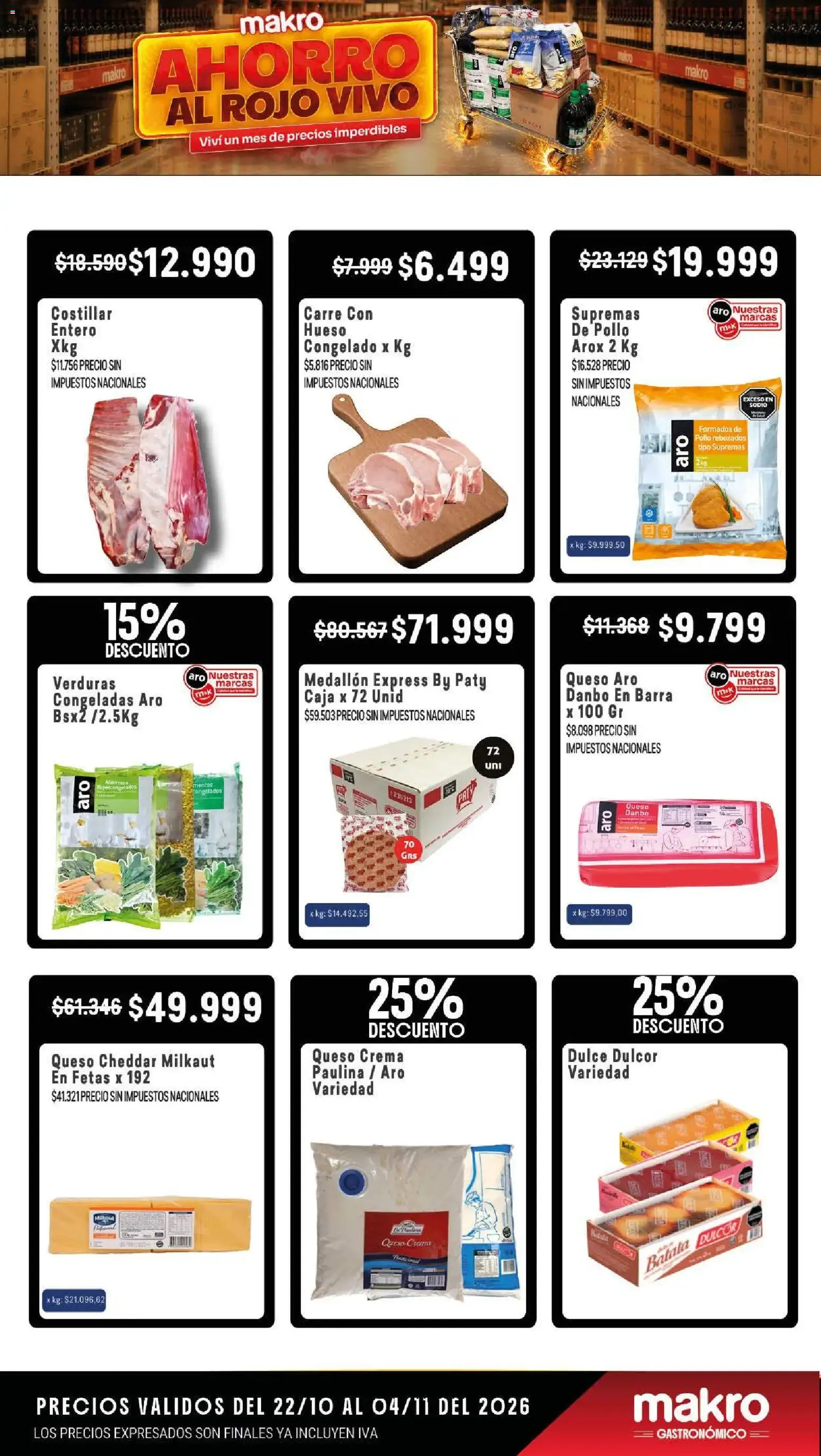 Ofertas de Makro - Ofertas Gastronómicas del 22/10/2026 - 04/11/2026 22 de octubre al 4 de noviembre 2026 - Página 2 del catálogo