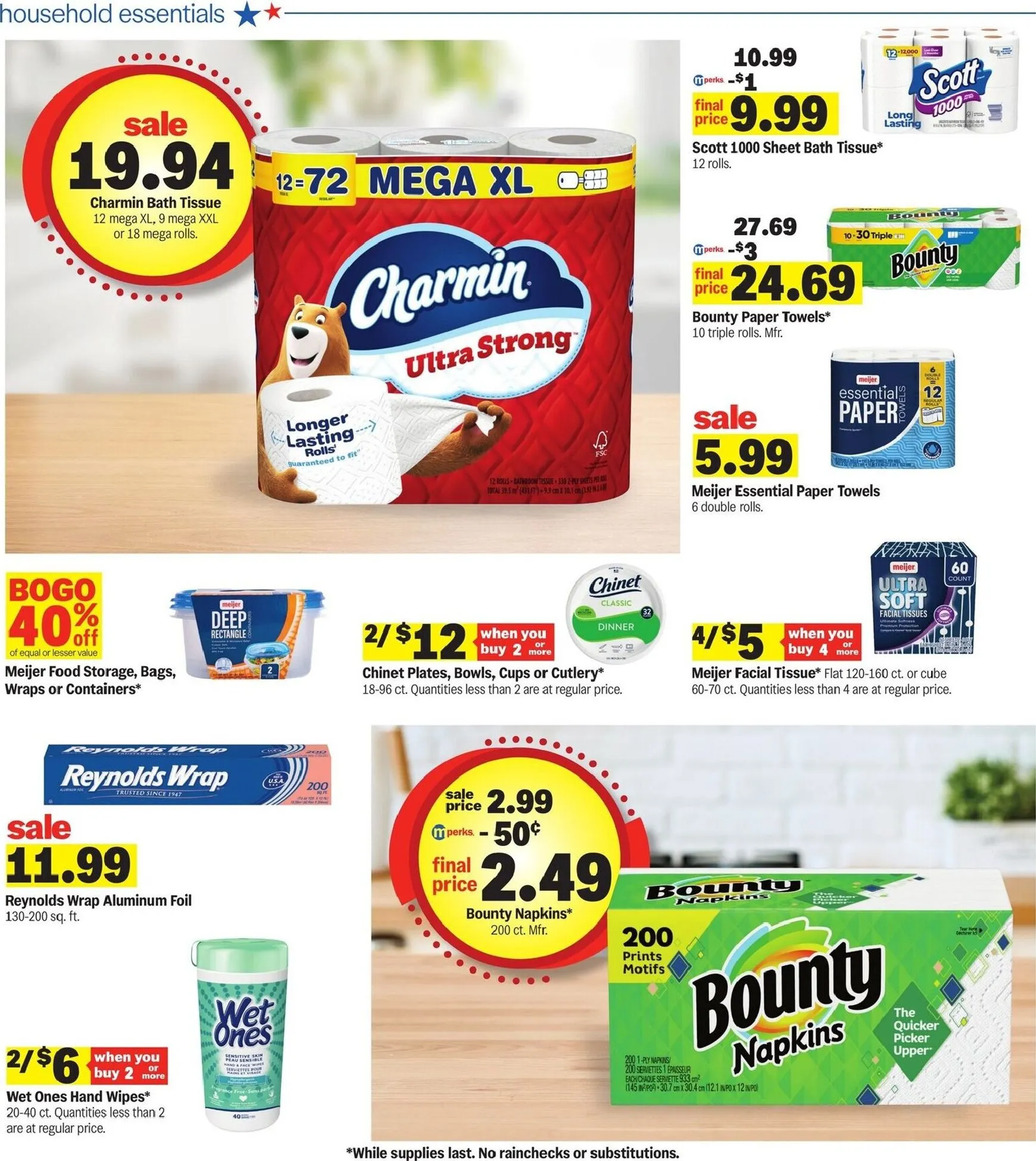 Weekly ad Meijer Sizzling Summer Deals from June 24 to June 30 2026 - Page 37