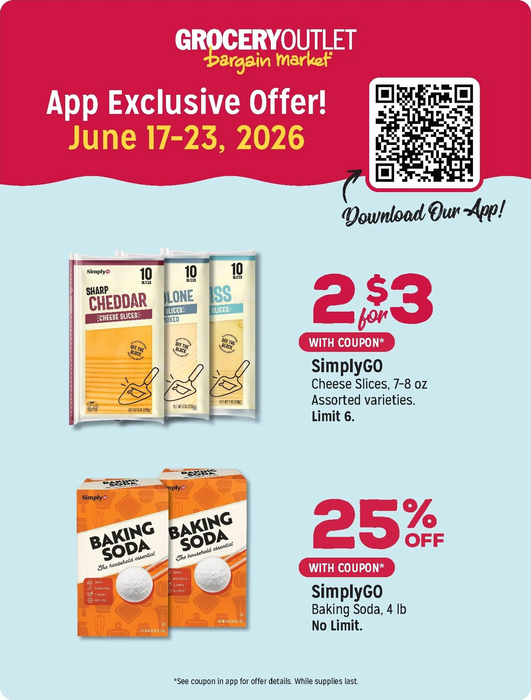 Weekly ad Grocery Outlet Bargain Market: Every Aisle is Invited to the Cookout from June 17 to June 23 2026 - Page 5